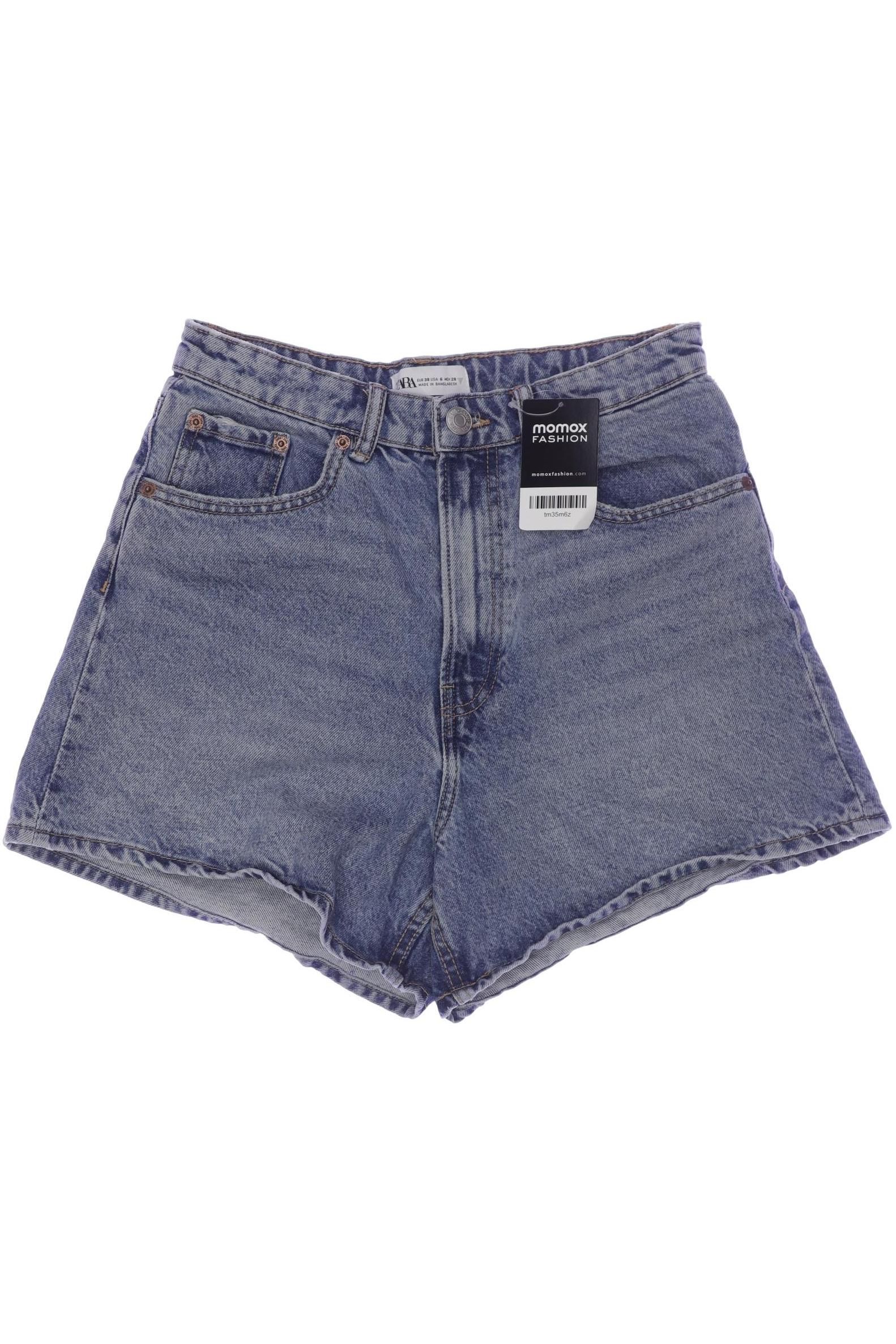 

Zara Damen Shorts, blau, Gr. 38