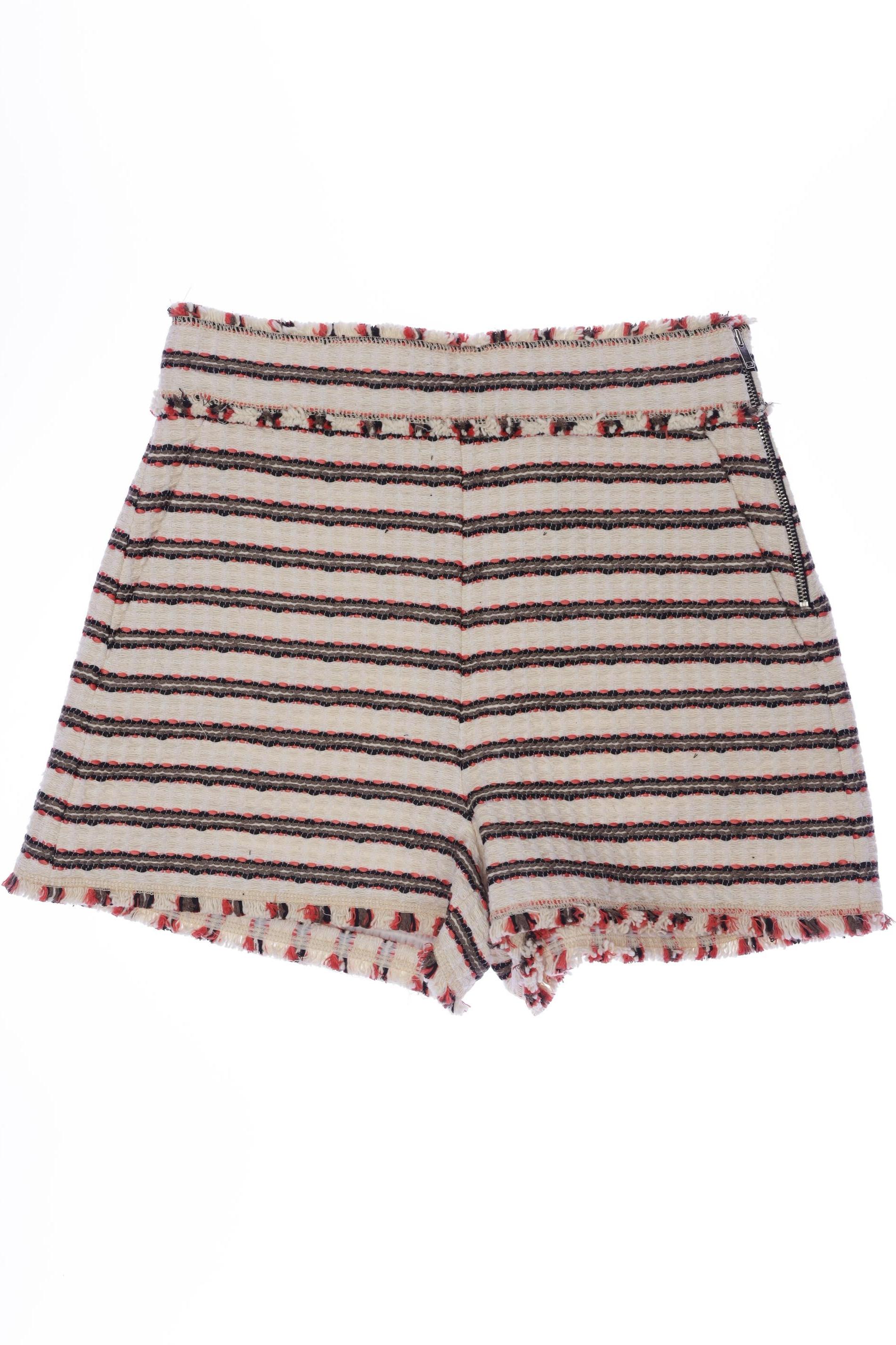 

Zara Damen Shorts, cremeweiß, Gr. 34