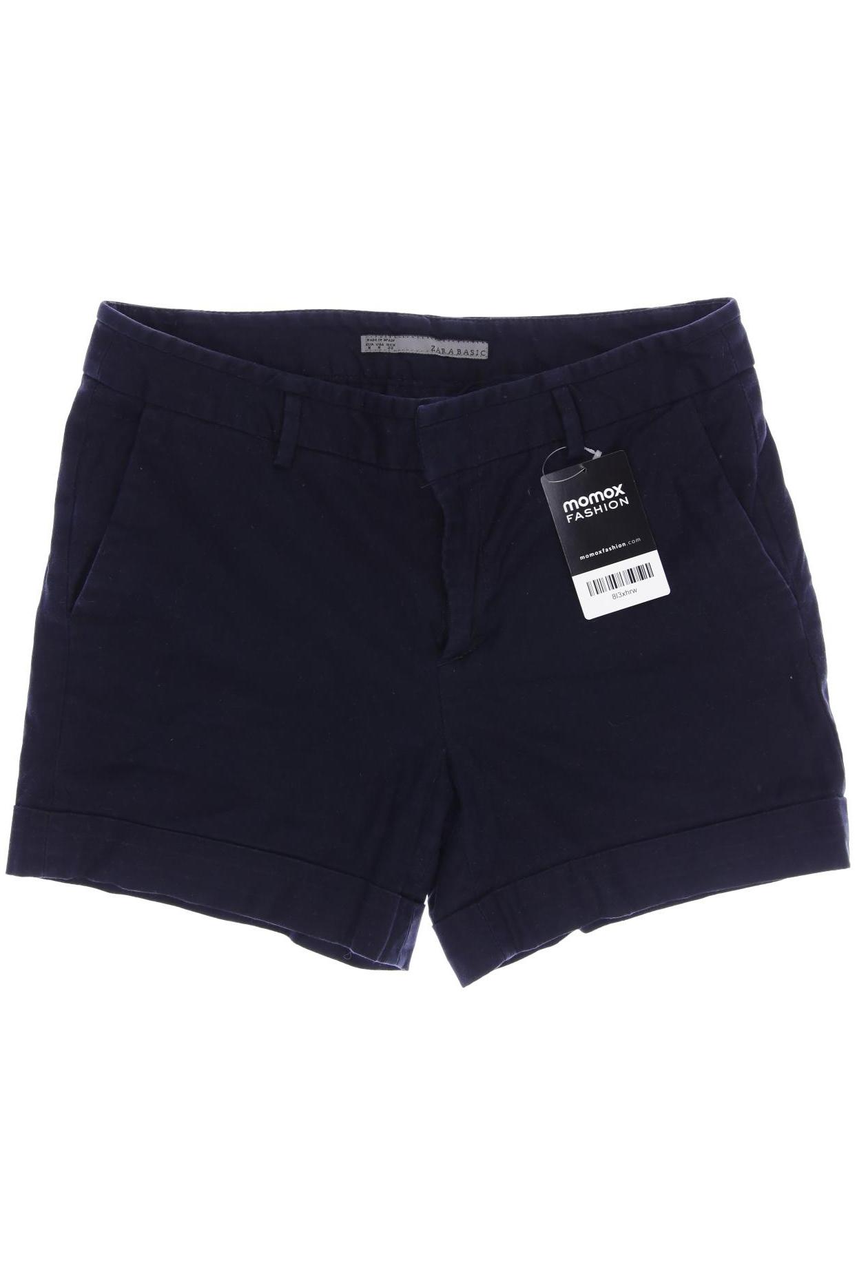 

Zara Damen Shorts, marineblau, Gr. 38