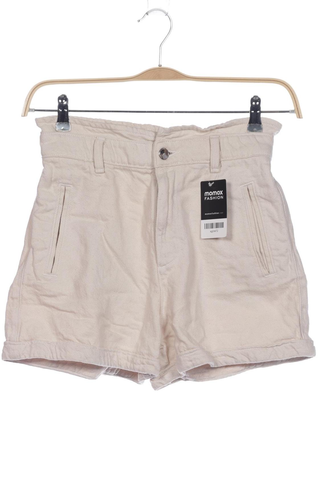 

Zara Damen Shorts, cremeweiß, Gr. 36