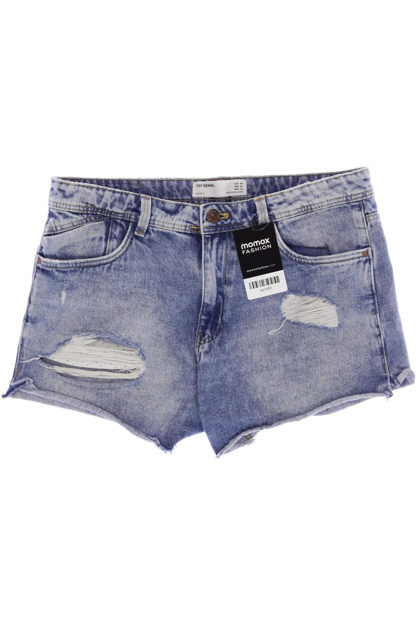 

Zara Damen Shorts, blau, Gr. 40