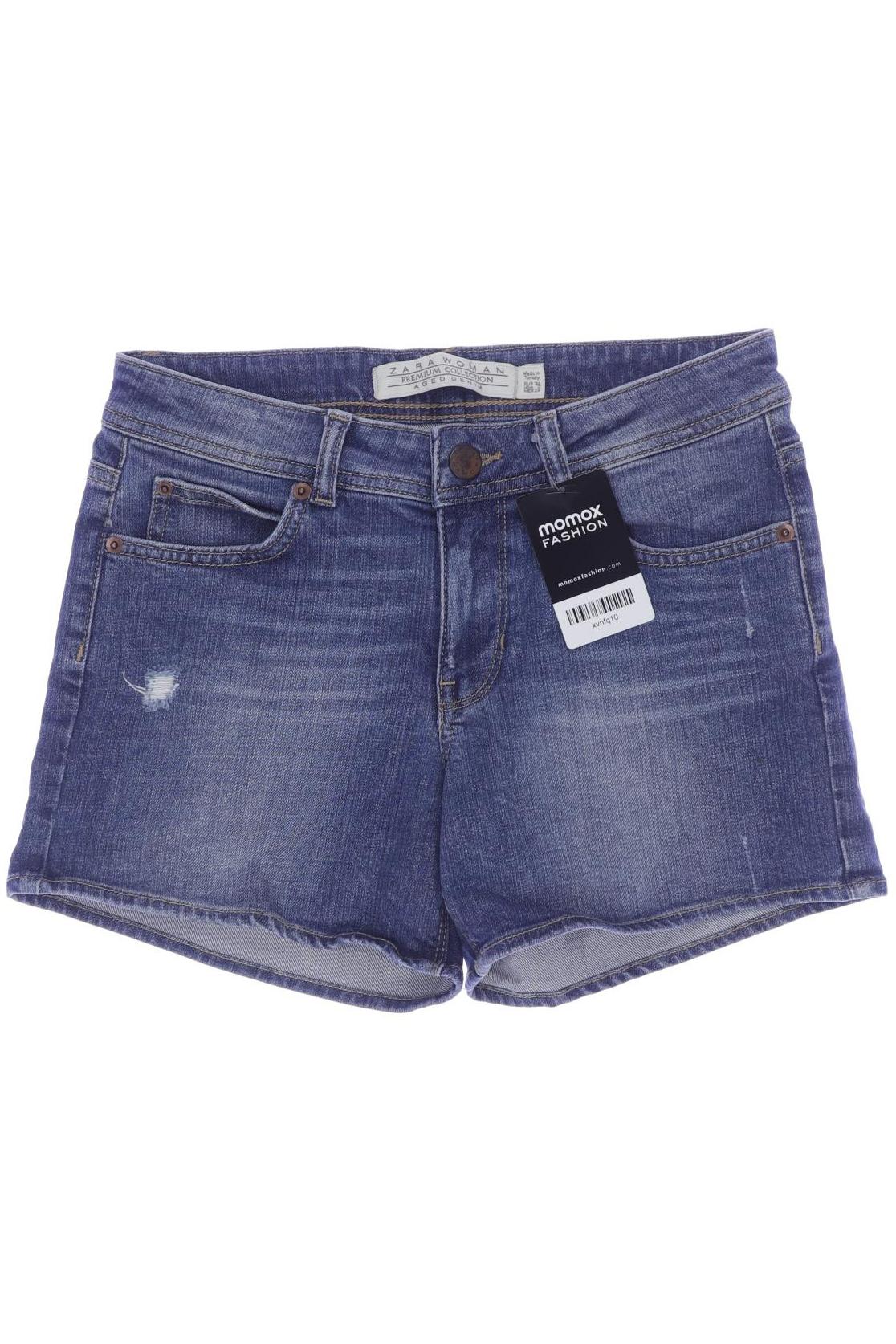 

Zara Damen Shorts, blau, Gr. 34