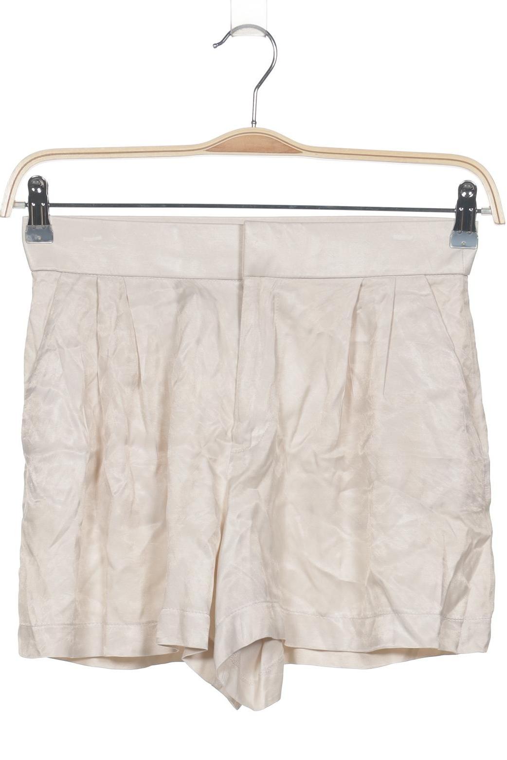 

Zara Damen Shorts, cremeweiß, Gr. 36