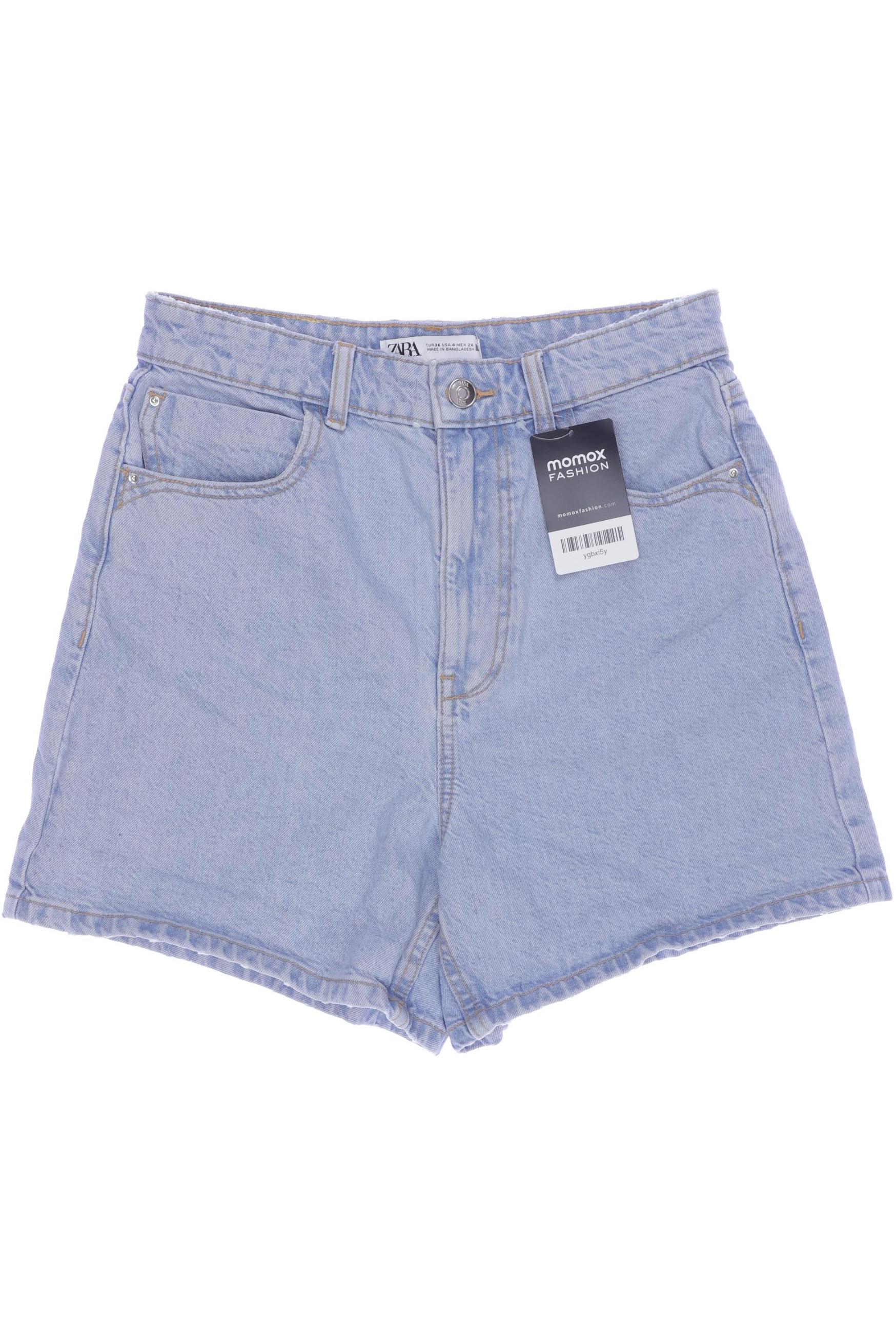

Zara Damen Shorts, hellblau, Gr. 36