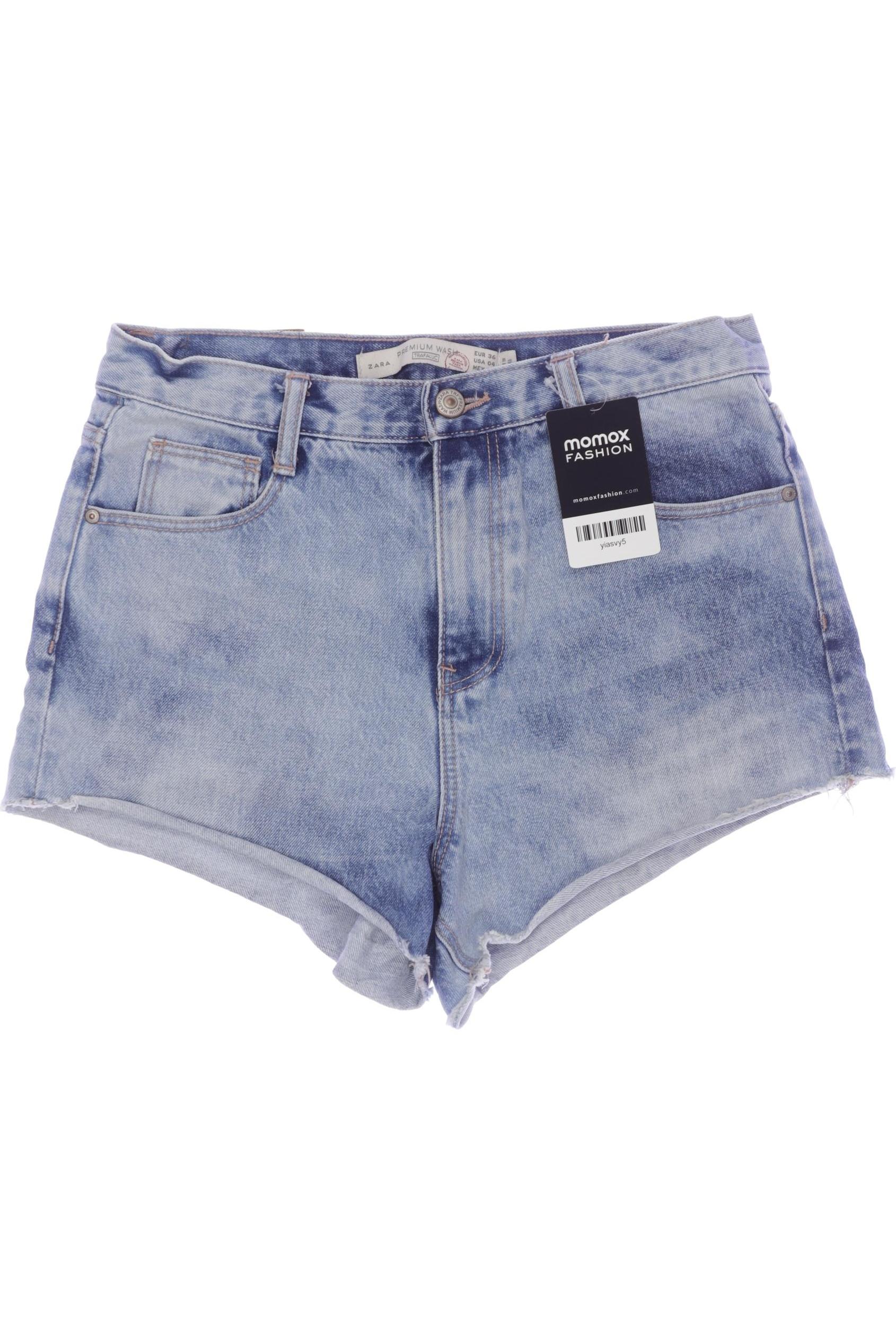 

Zara Damen Shorts, hellblau, Gr. 36