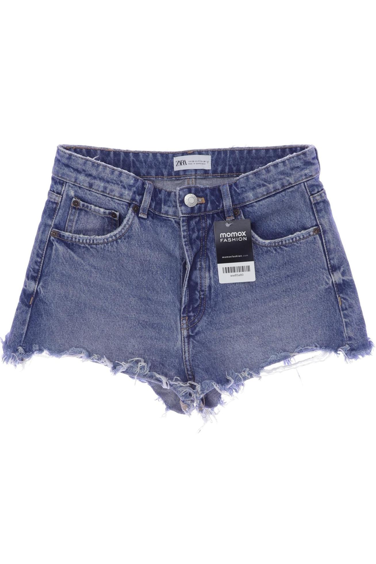 

Zara Damen Shorts, blau, Gr. 36