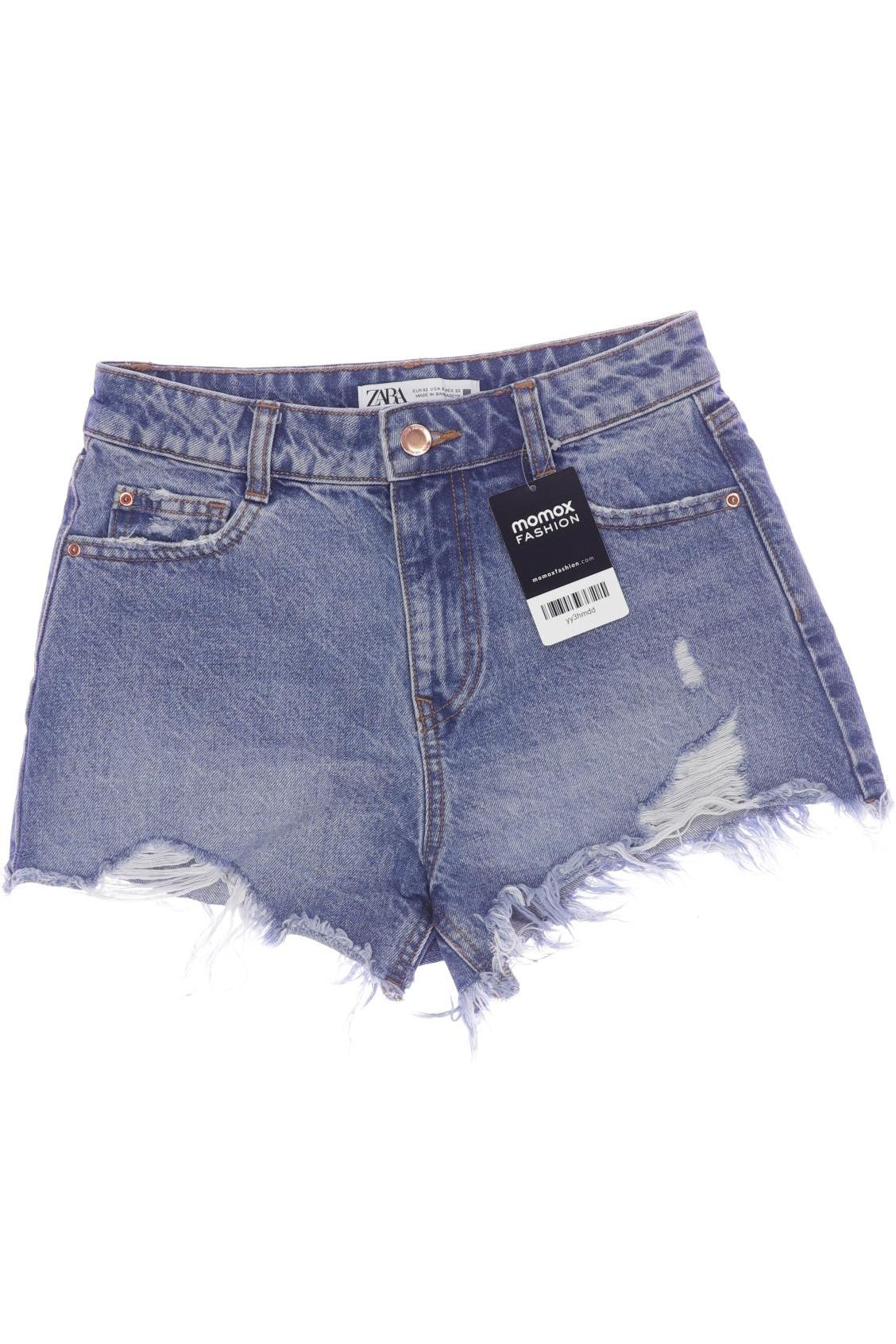

Zara Damen Shorts, blau, Gr. 32
