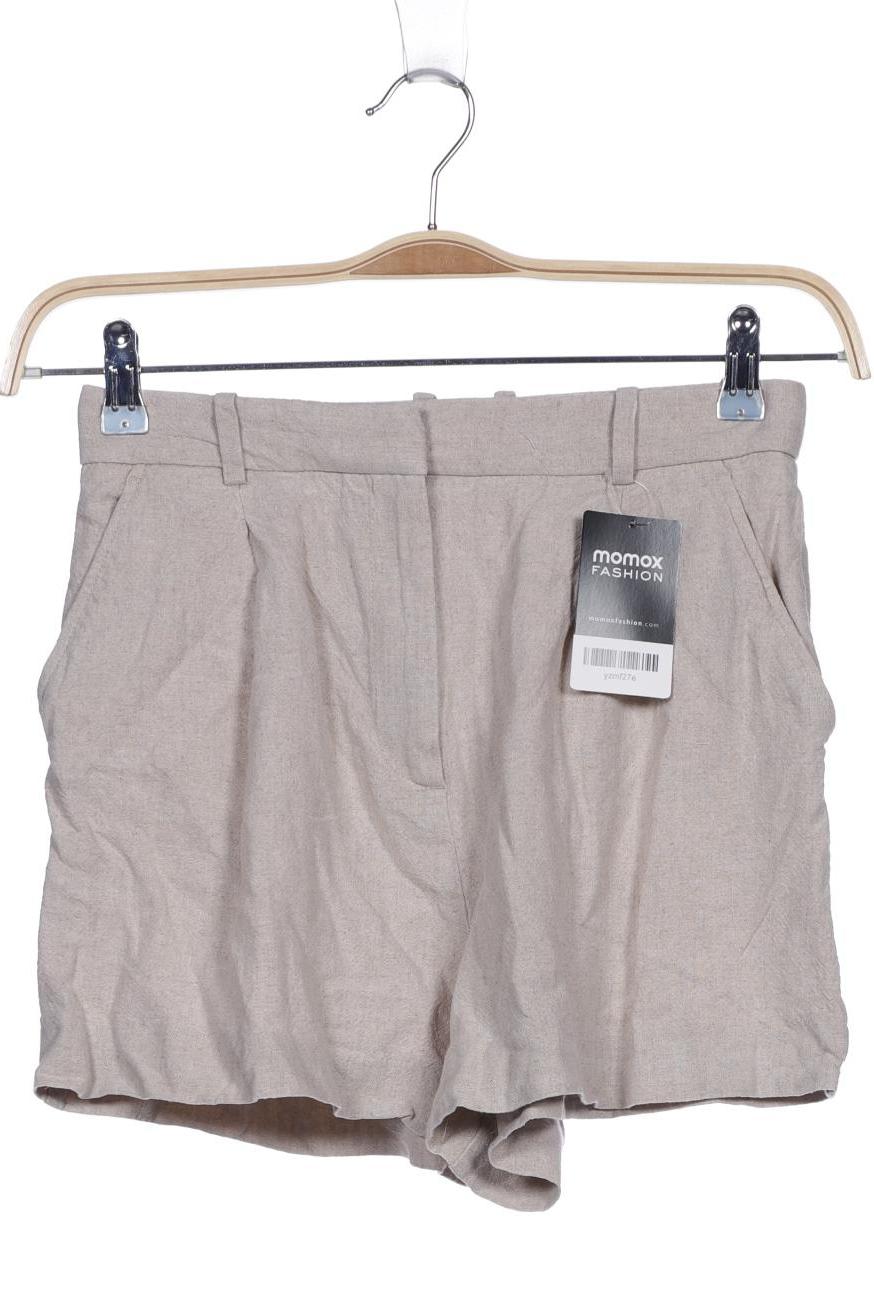 

ZARA Damen Shorts, cremeweiß