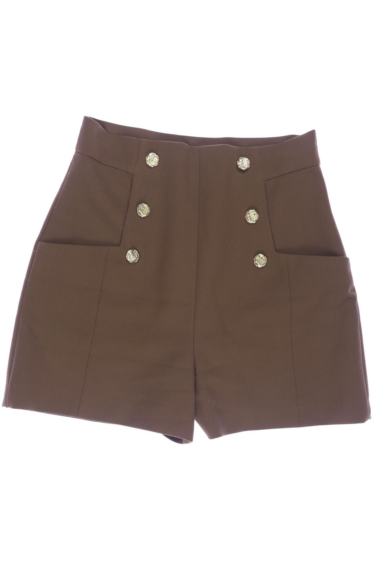 Thumbnail - Zara Damen Shorts, braun, Gr. 36