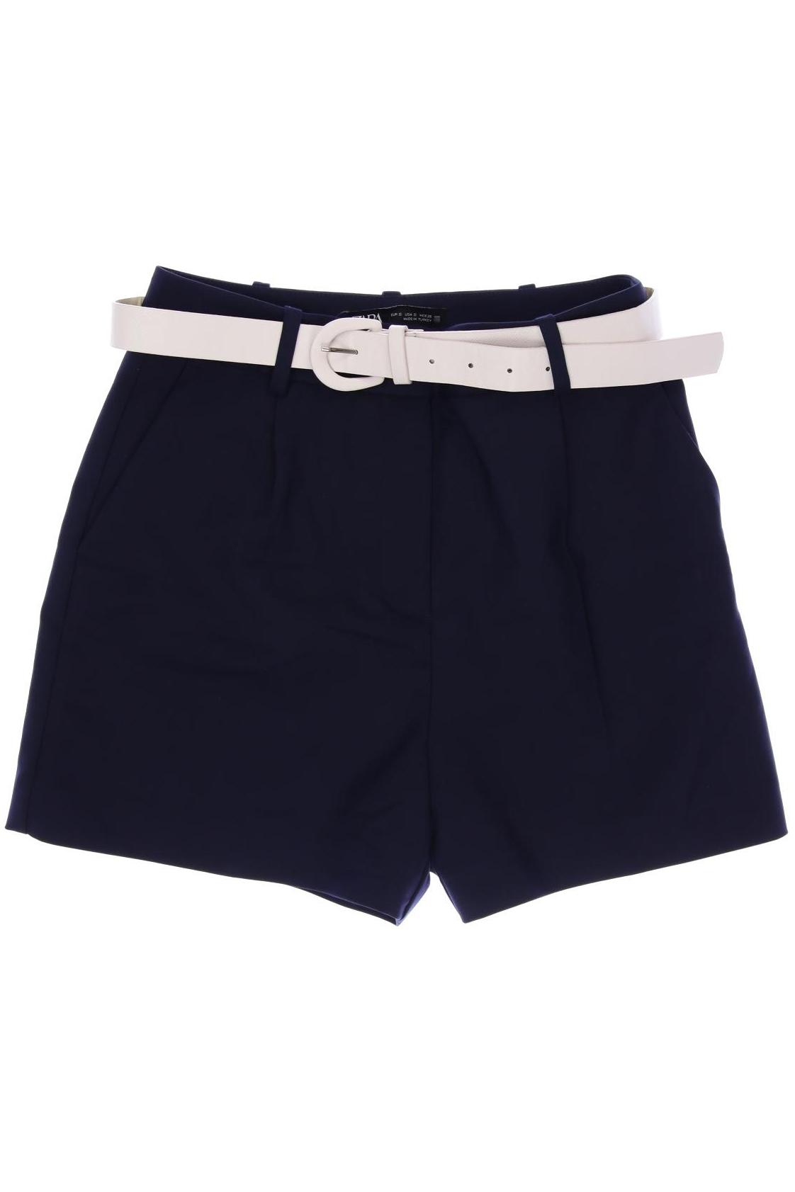 

Zara Damen Shorts, marineblau, Gr. 36