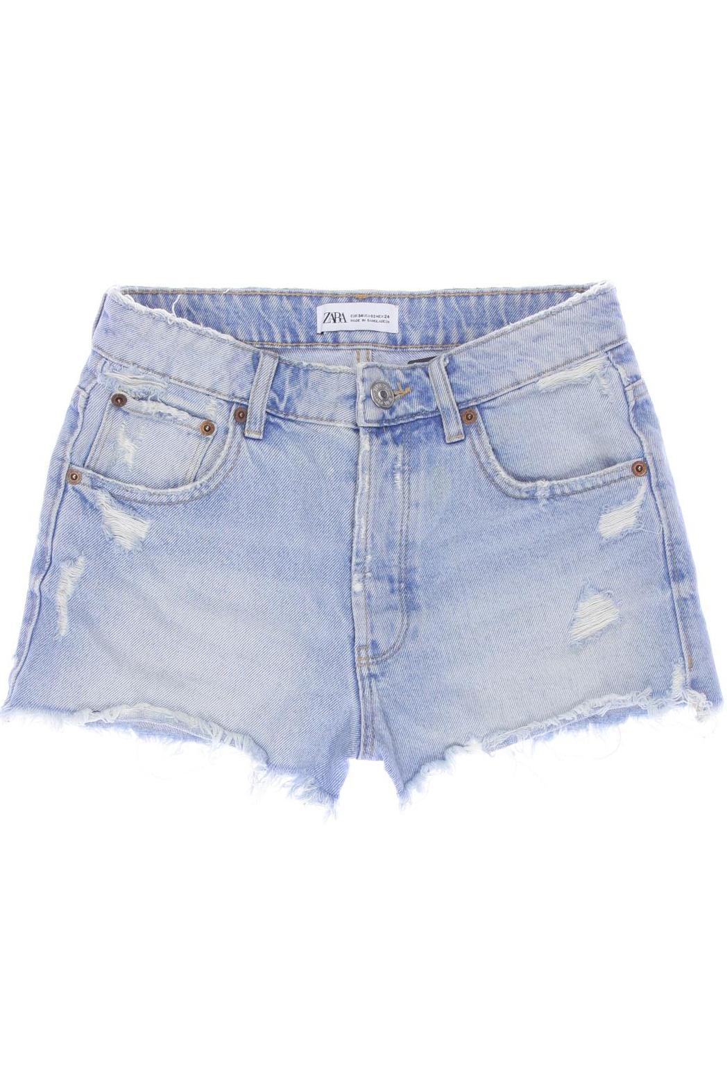 

Zara Damen Shorts, blau, Gr. 34