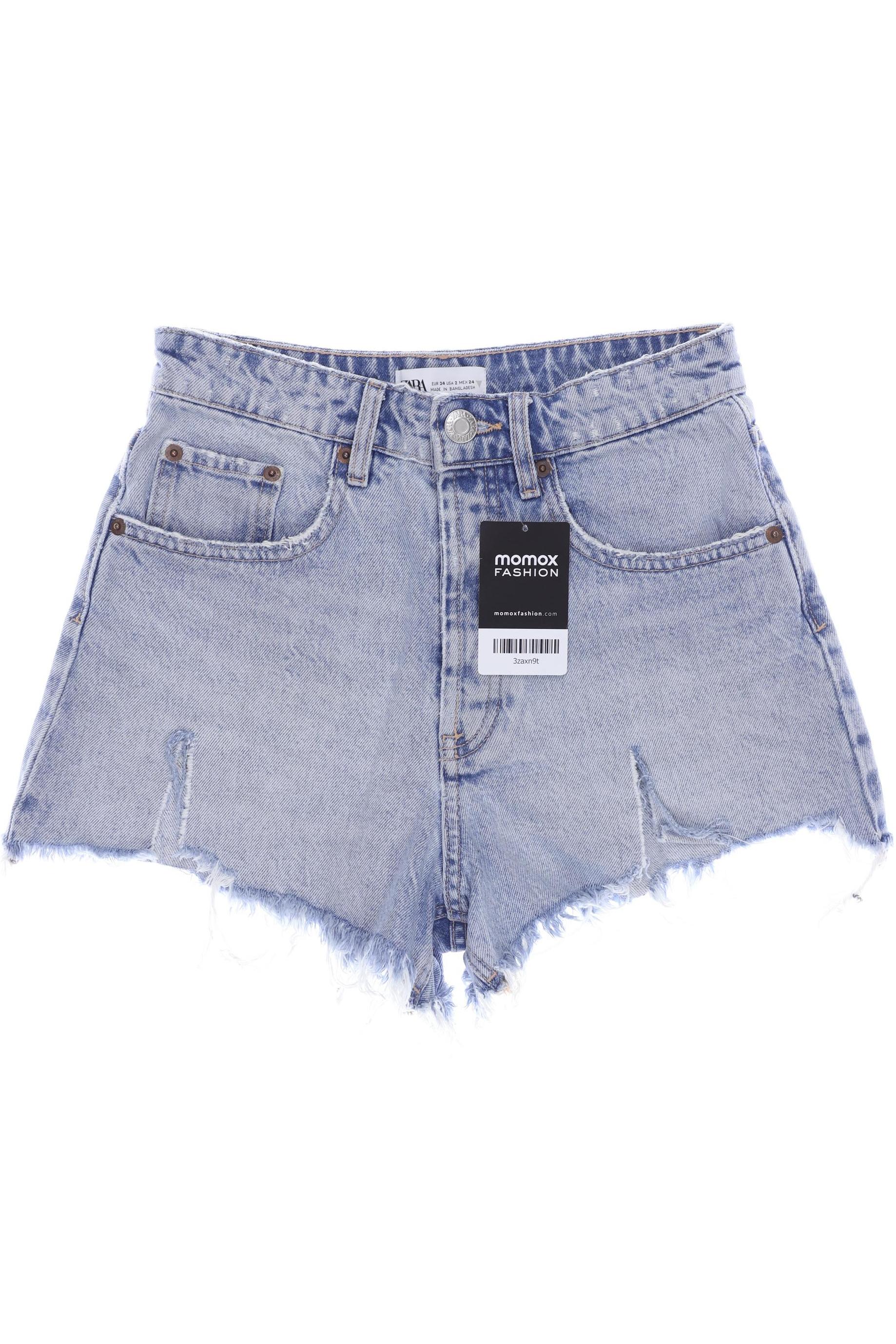 

Zara Damen Shorts, blau, Gr. 34