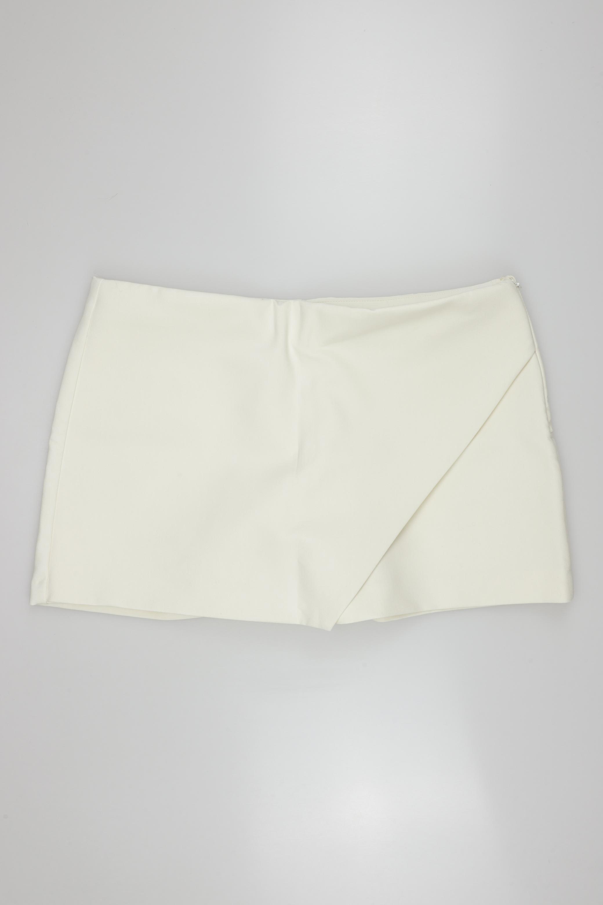 

Zara Damen Shorts, cremeweiß, Gr. 46