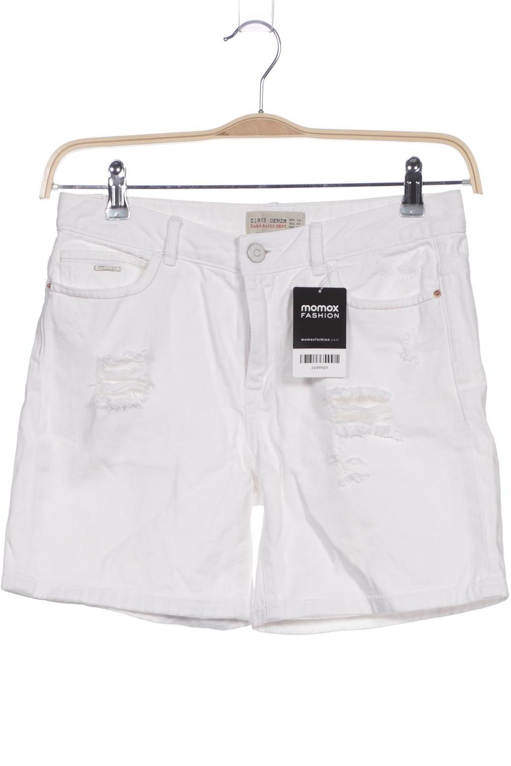 

Zara Damen Shorts, weiß, Gr. 34