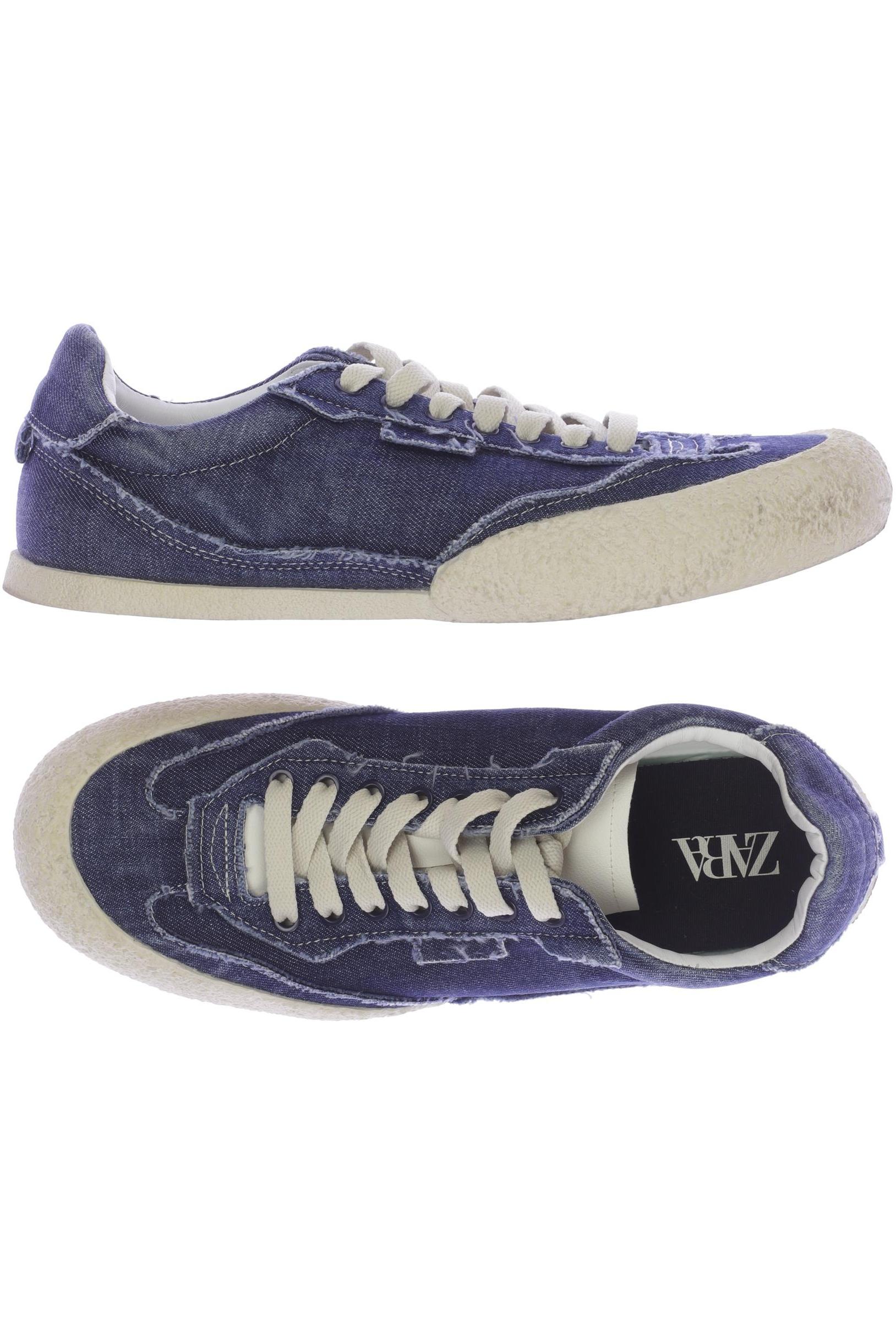 

Zara Damen Sneakers, marineblau, Gr. 40