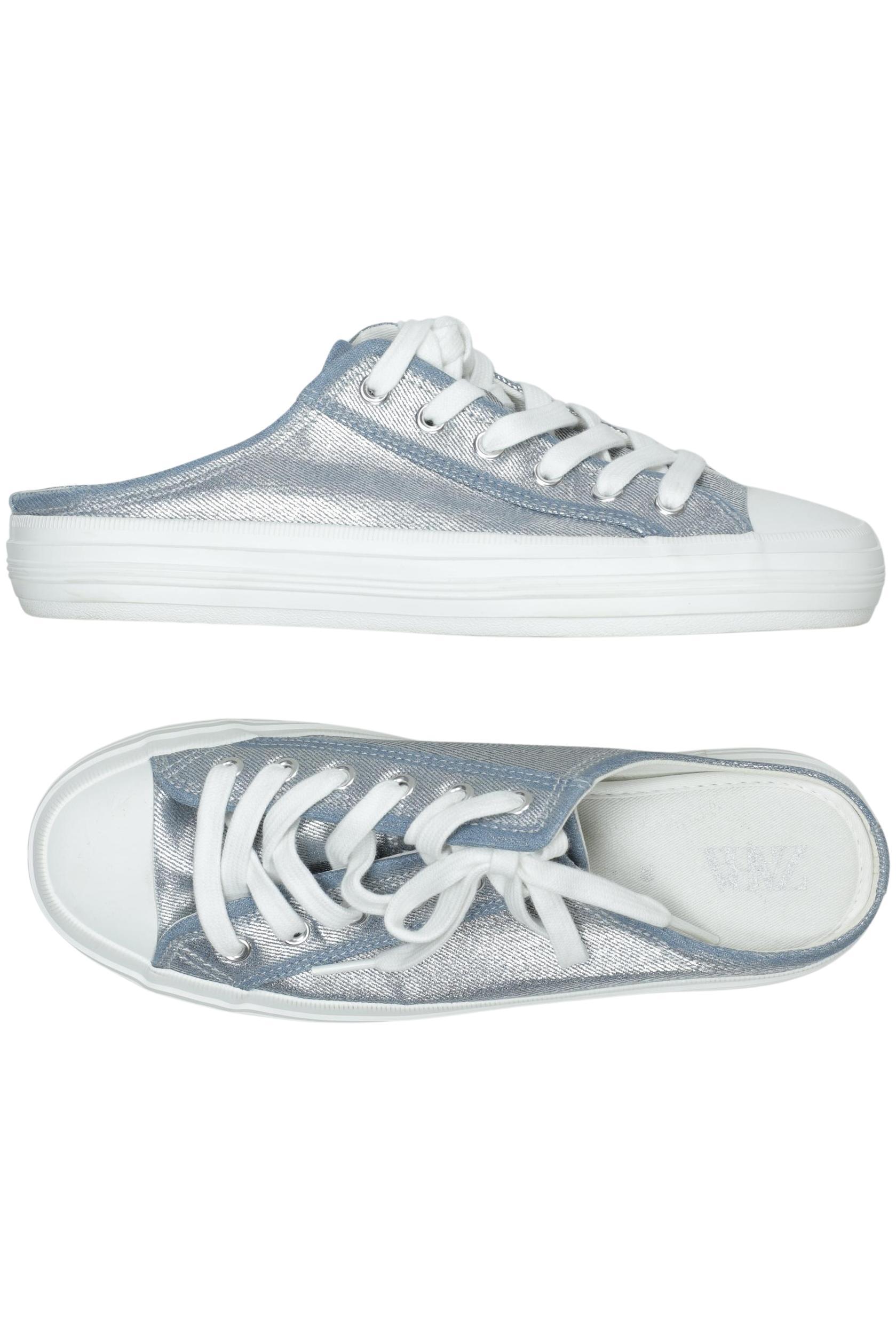 

Zara Damen Sneakers, silber, Gr. 39