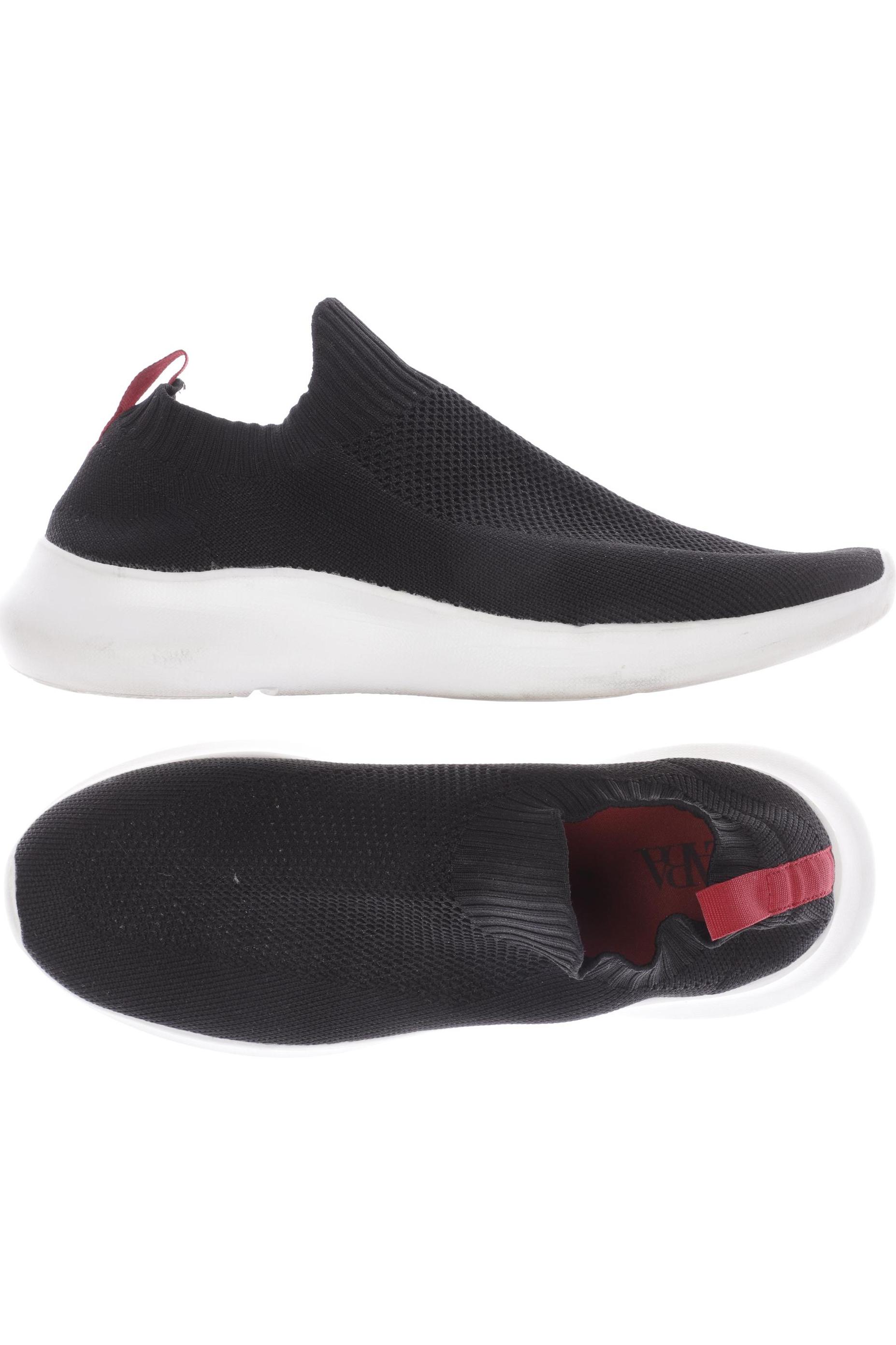 

ZARA Damen Sneakers, schwarz
