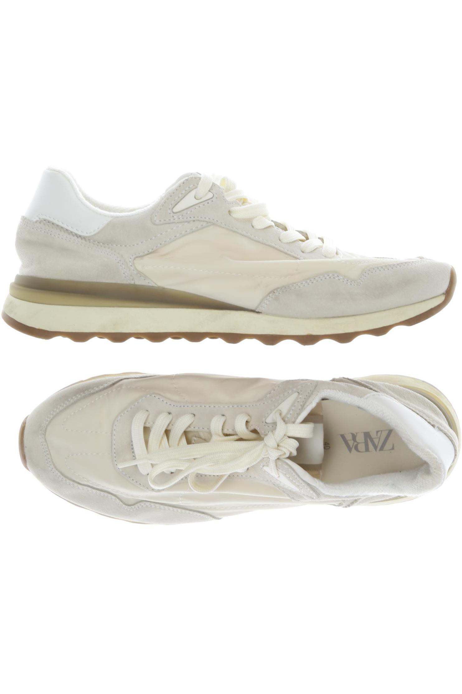 

Zara Damen Sneakers, beige, Gr. 40
