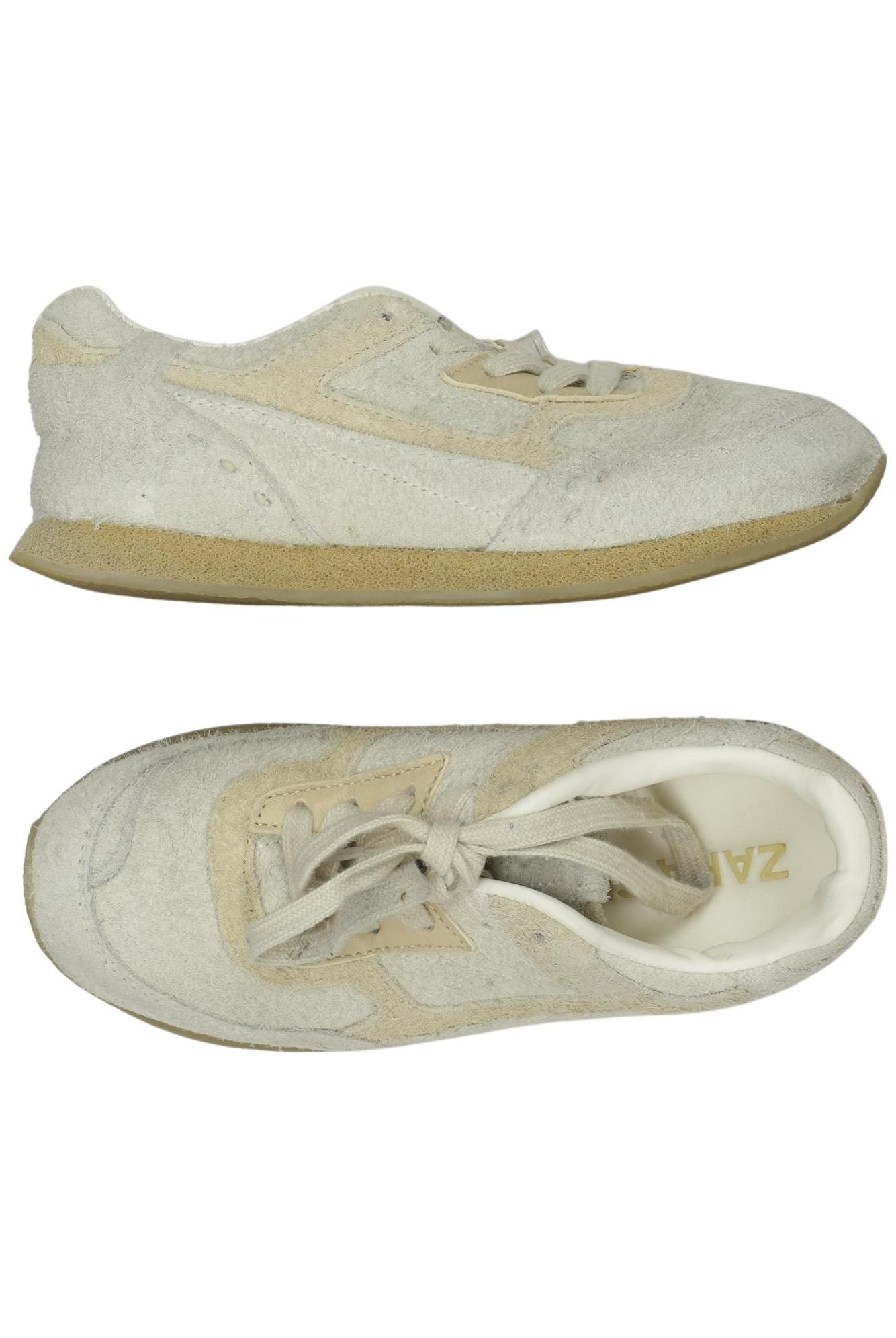 

Zara Damen Sneakers, cremeweiß, Gr. 34