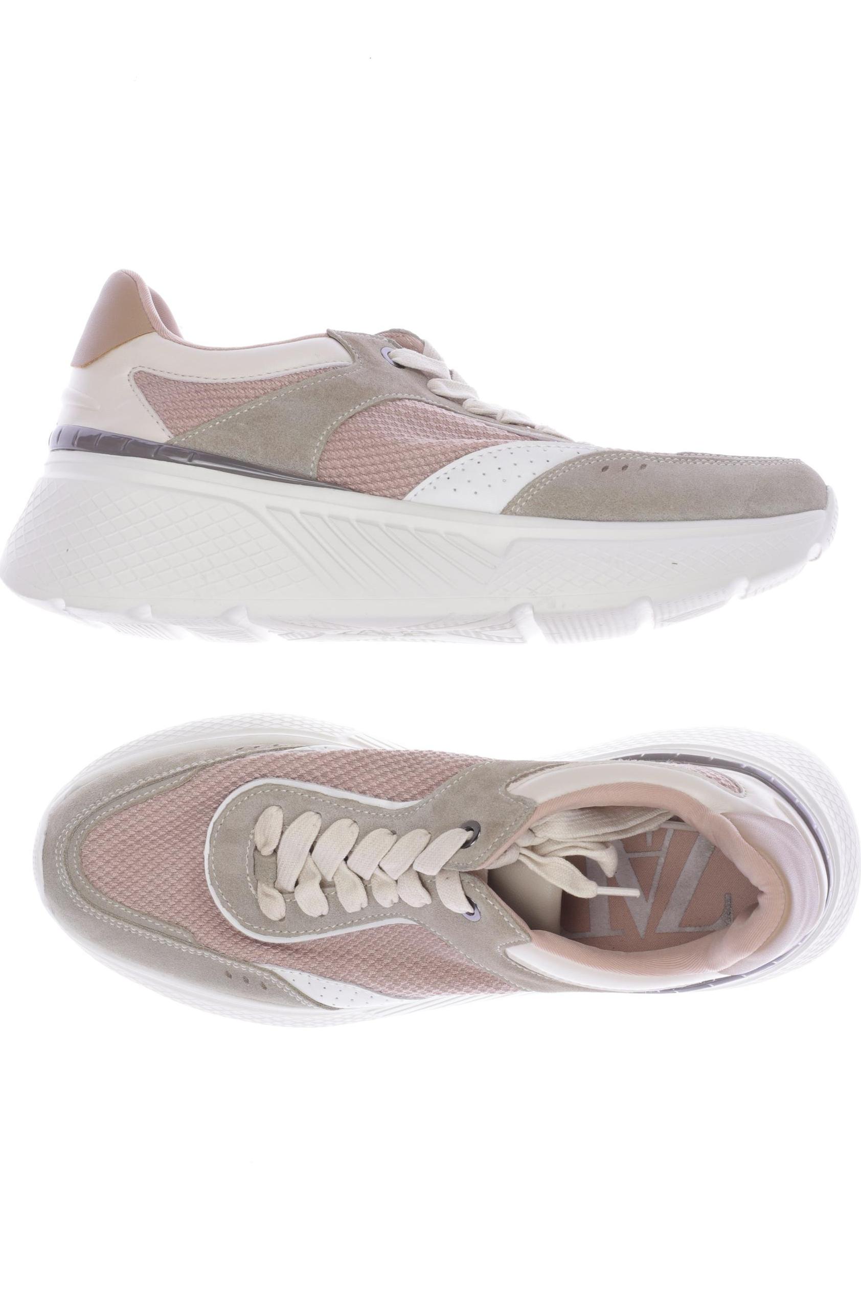 

ZARA Damen Sneakers, beige