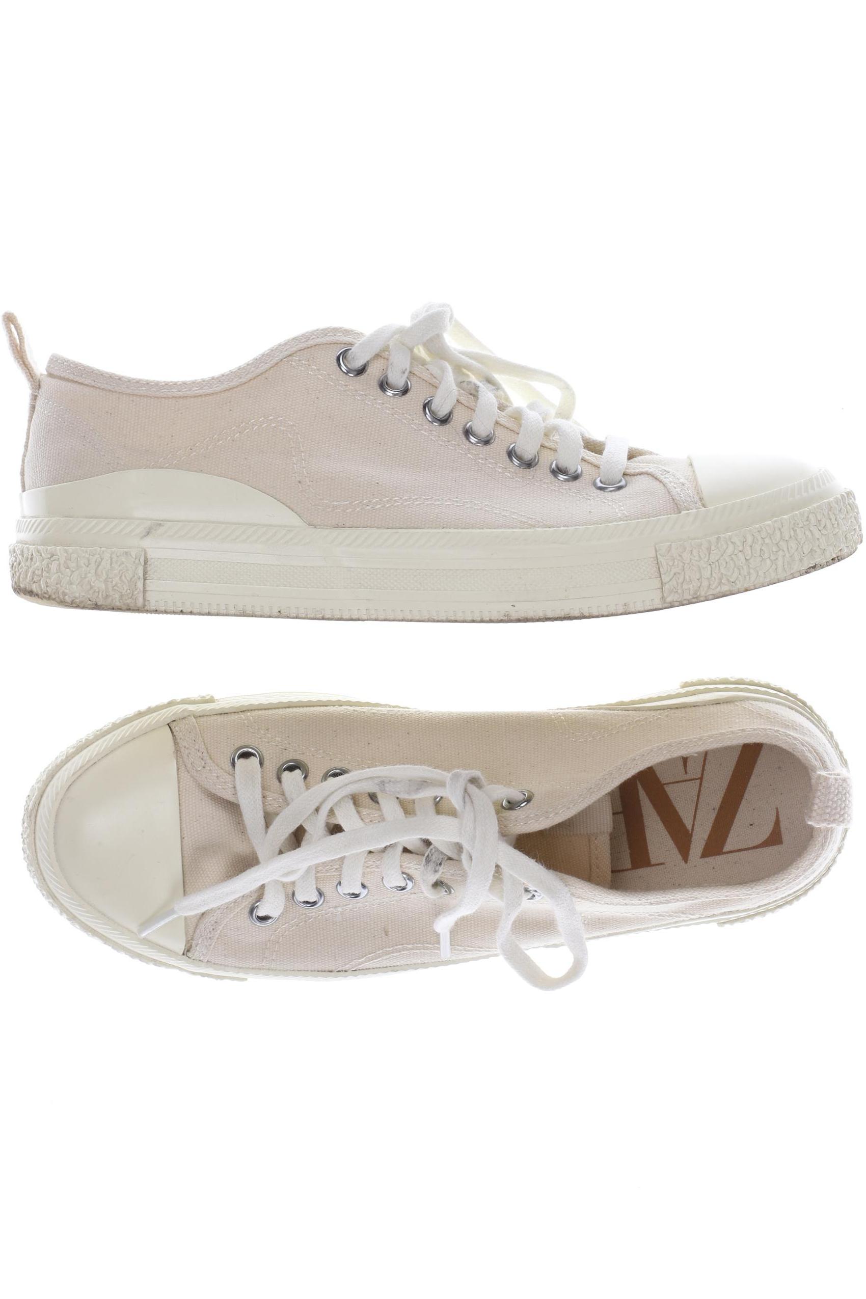 

Zara Damen Sneakers, beige, Gr. 37