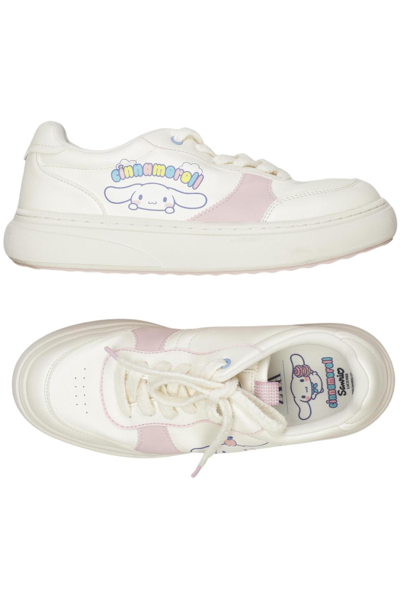 

Zara Damen Sneakers, cremeweiß, Gr. 39