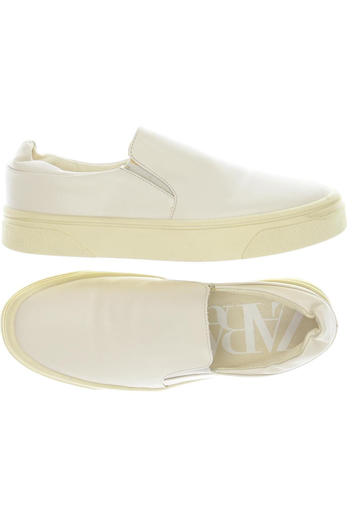 

Zara Damen Sneakers, cremeweiß, Gr. 38
