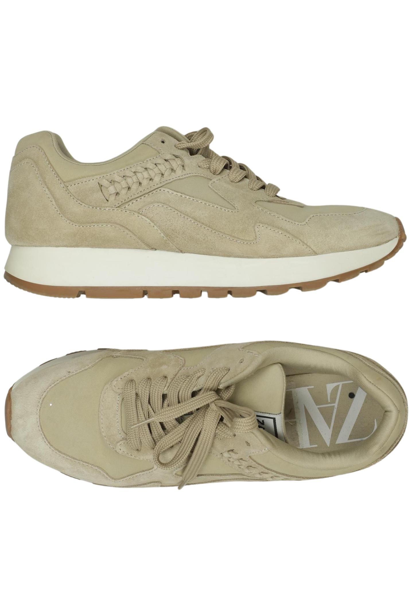 

Zara Damen Sneakers, beige, Gr. 38