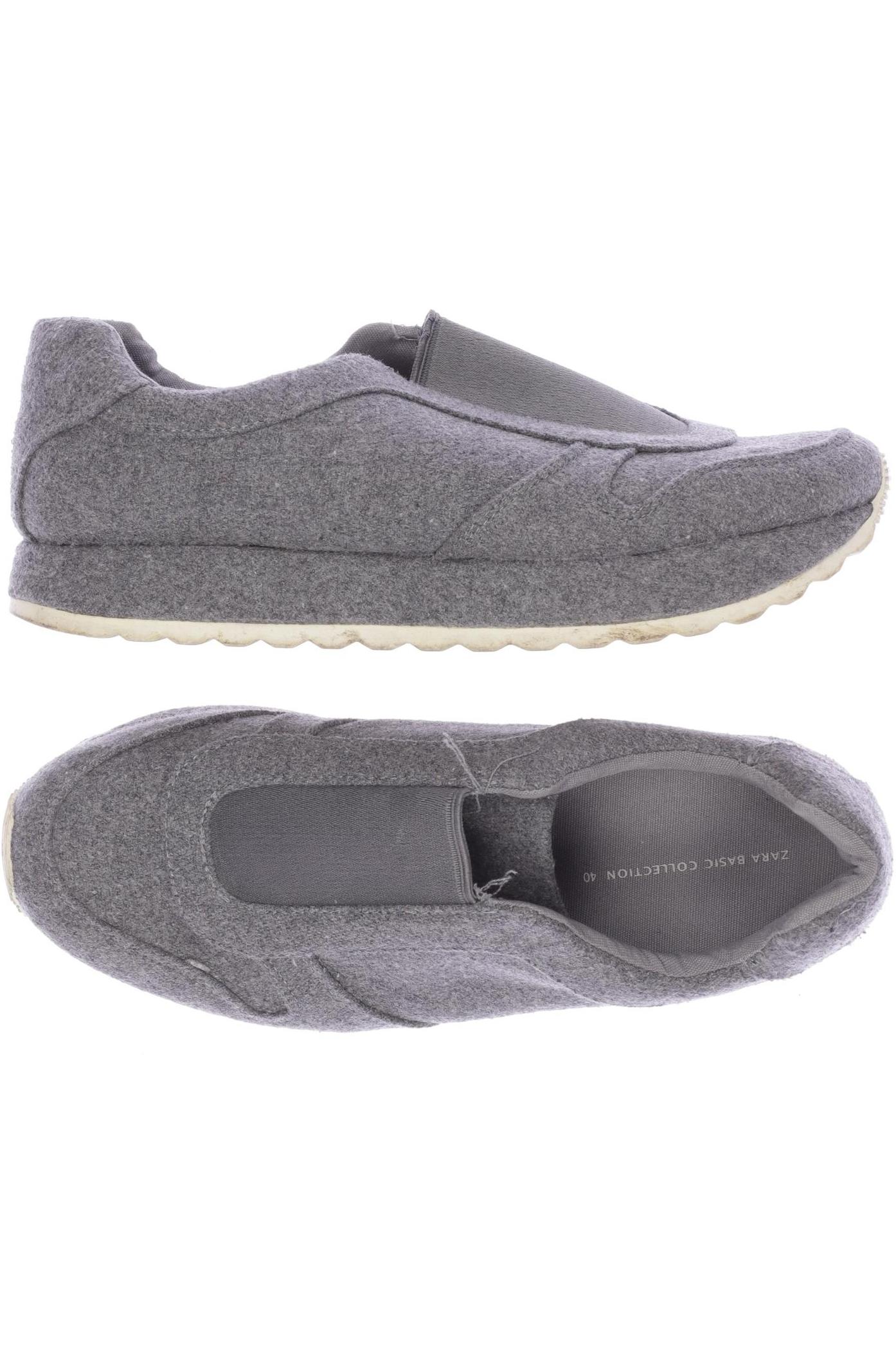 

ZARA Damen Sneakers, grau