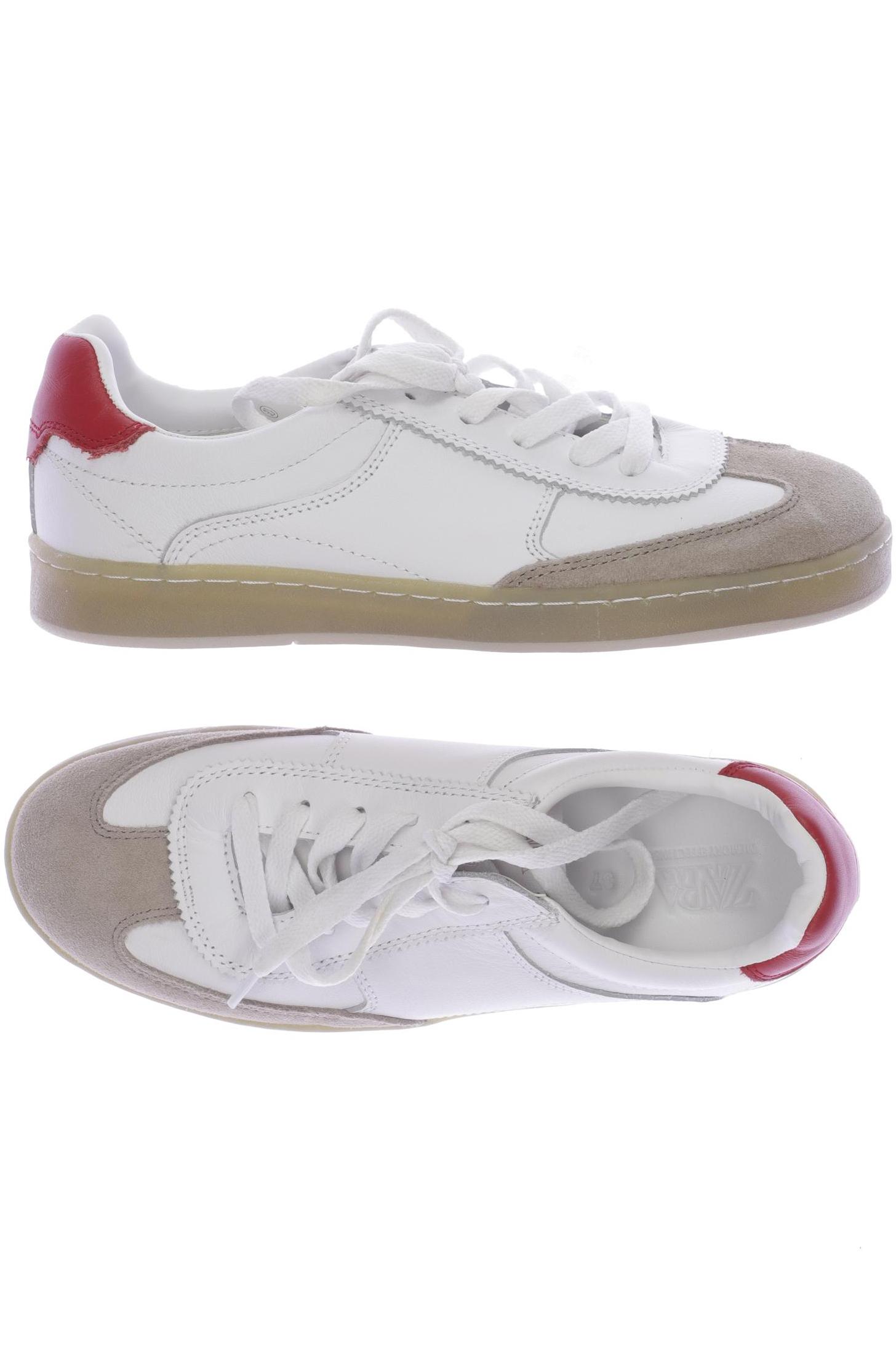 

ZARA Damen Sneakers, weiß