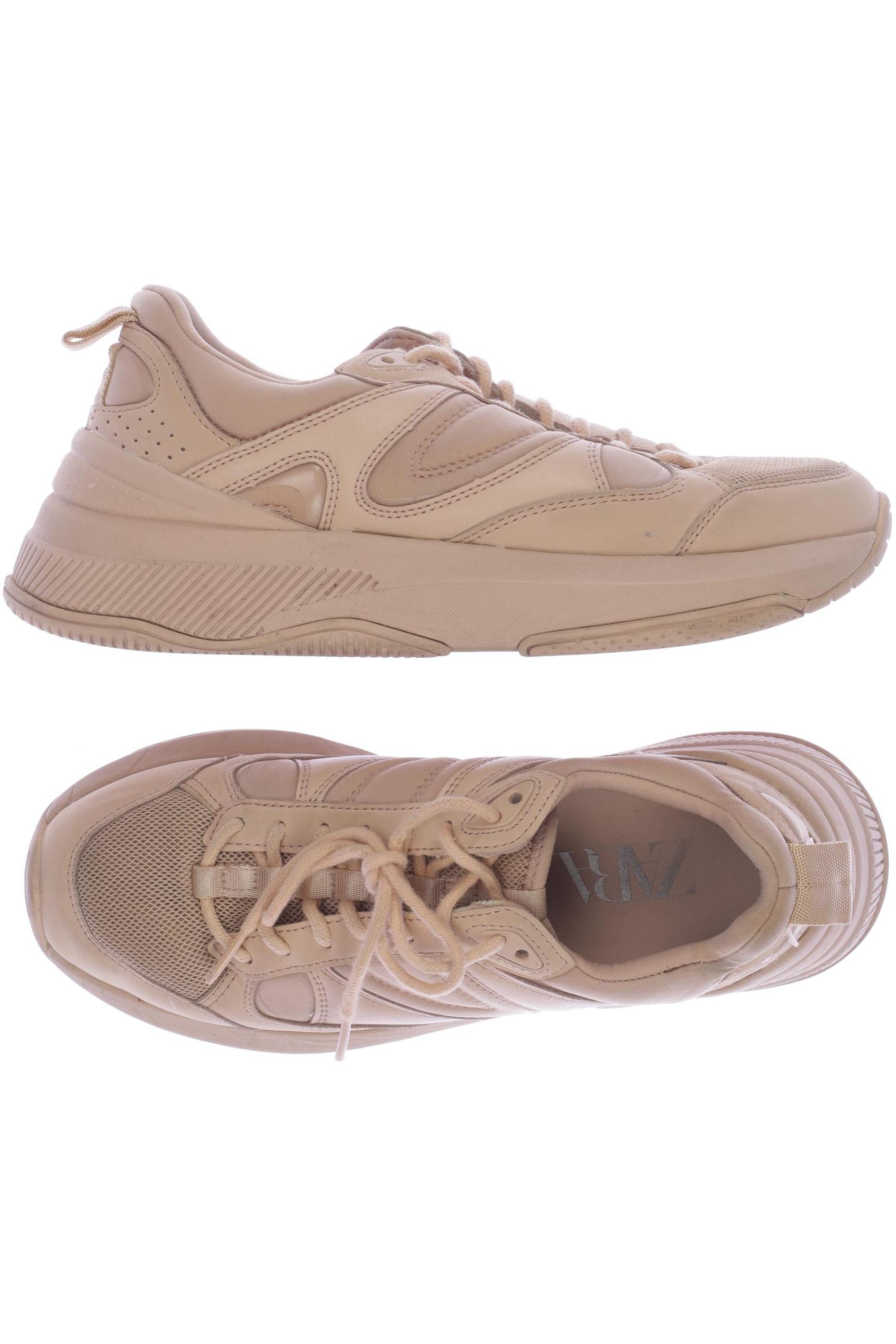 

Zara Damen Sneakers, beige, Gr. 37