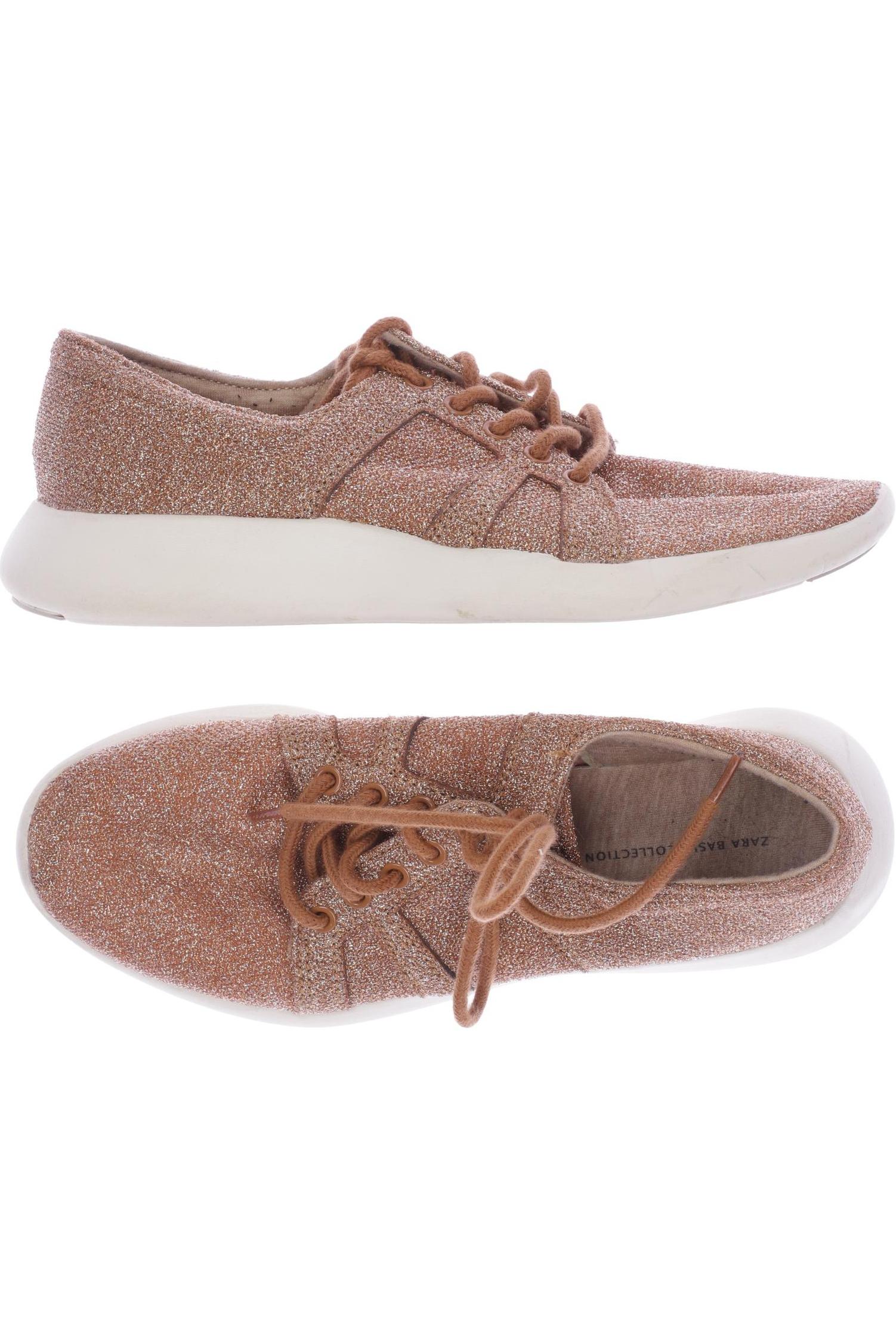 

ZARA Damen Sneakers, orange