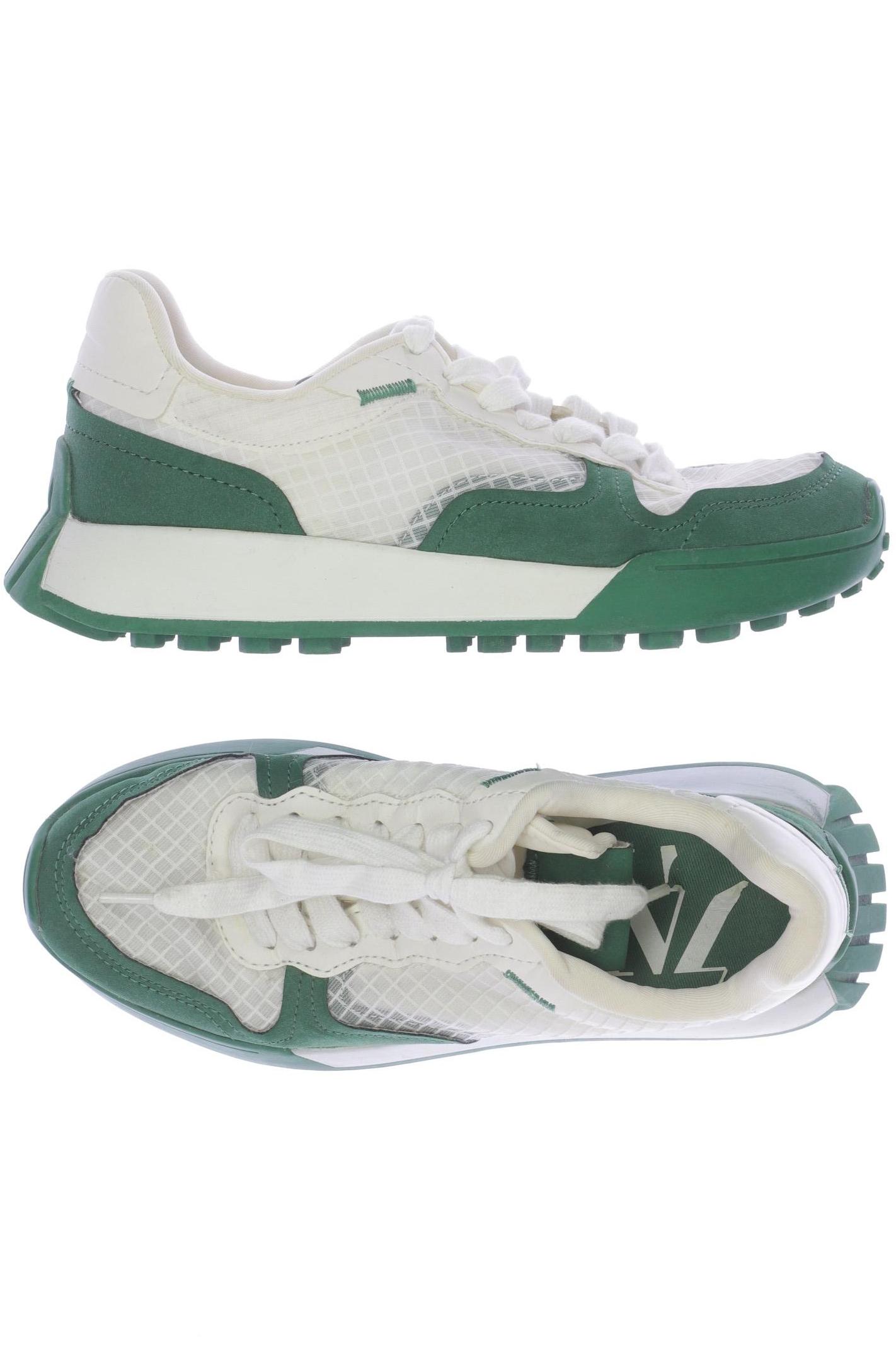 

Zara Damen Sneakers, grün, Gr. 35