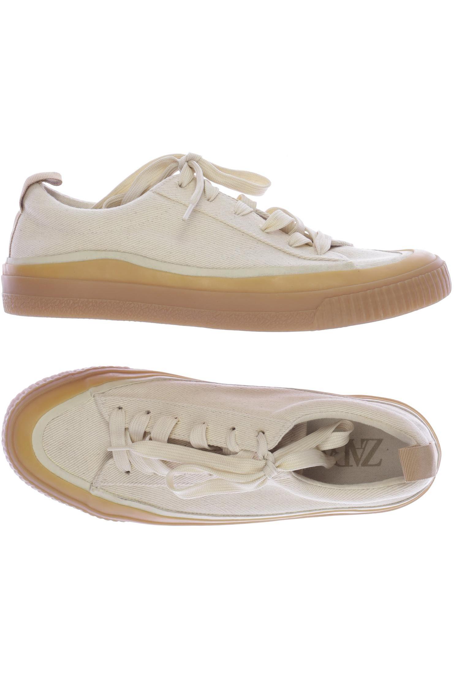 

ZARA Damen Sneakers, beige