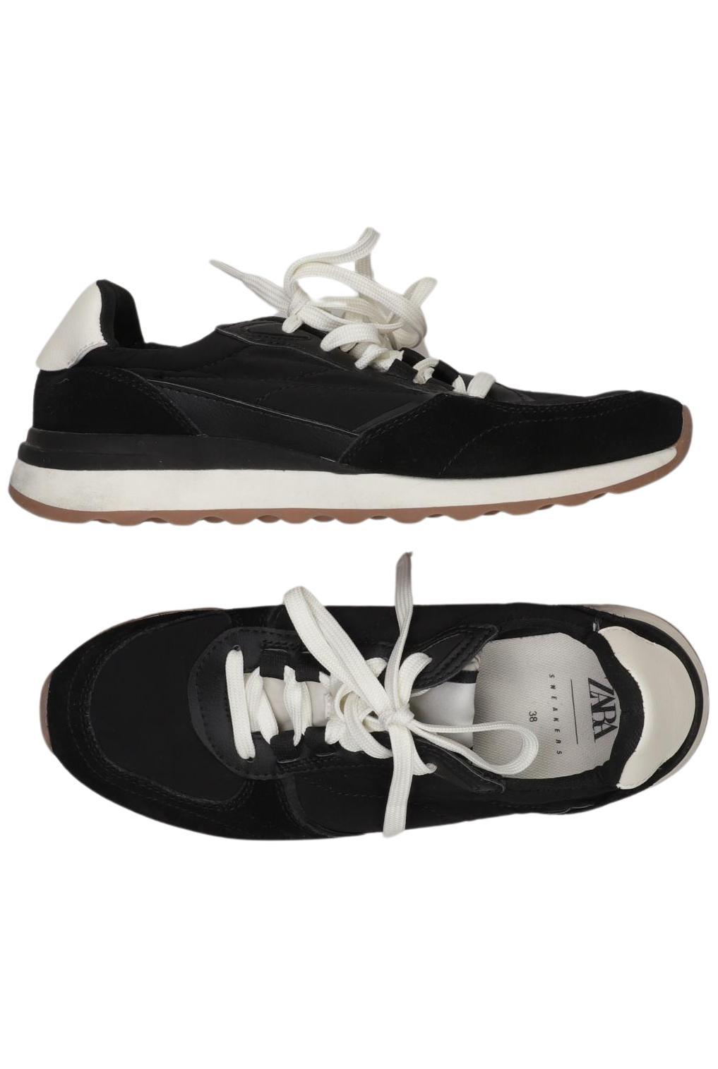 

Zara Damen Sneakers, schwarz, Gr. 38