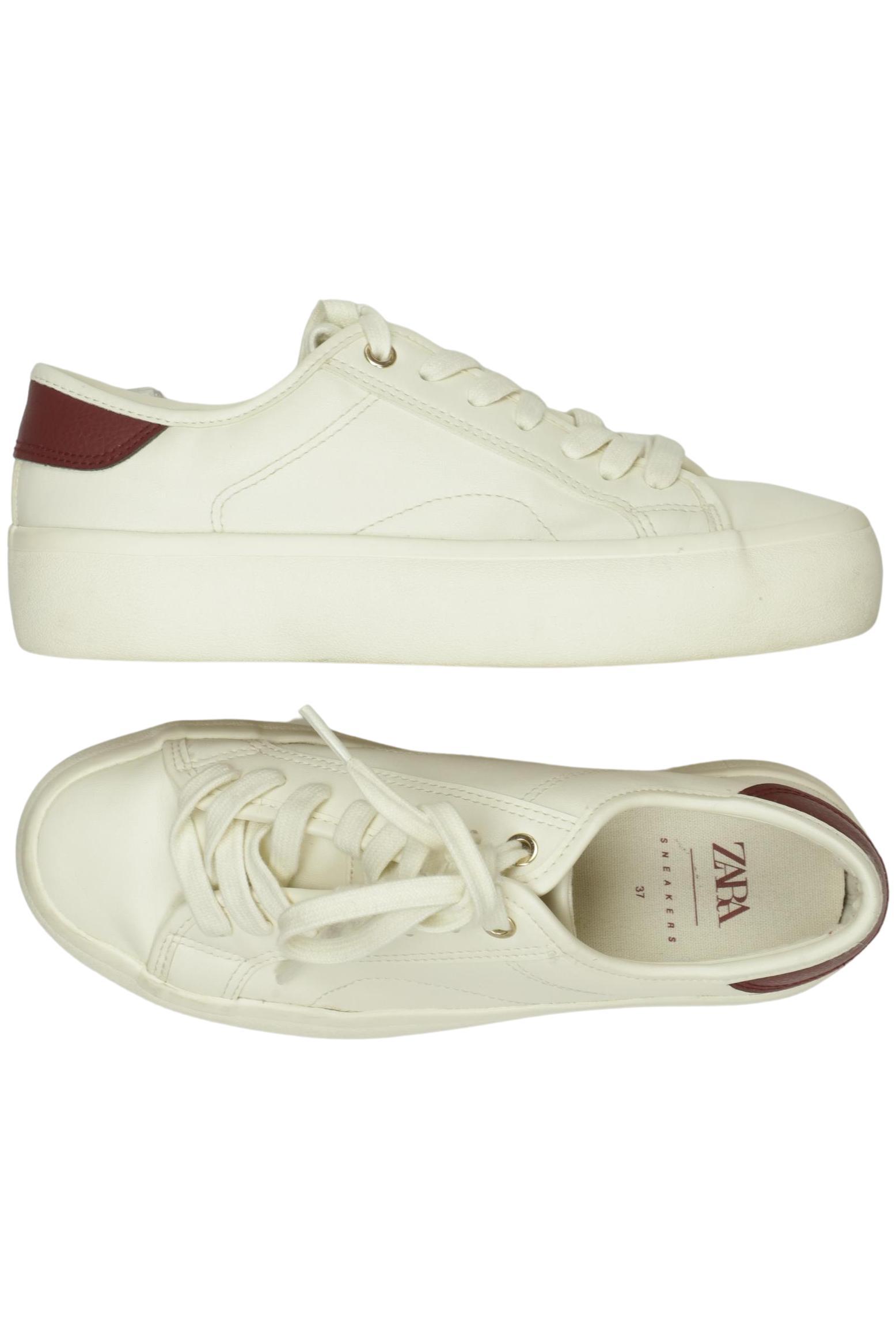 

Zara Damen Sneakers, cremeweiß, Gr. 37