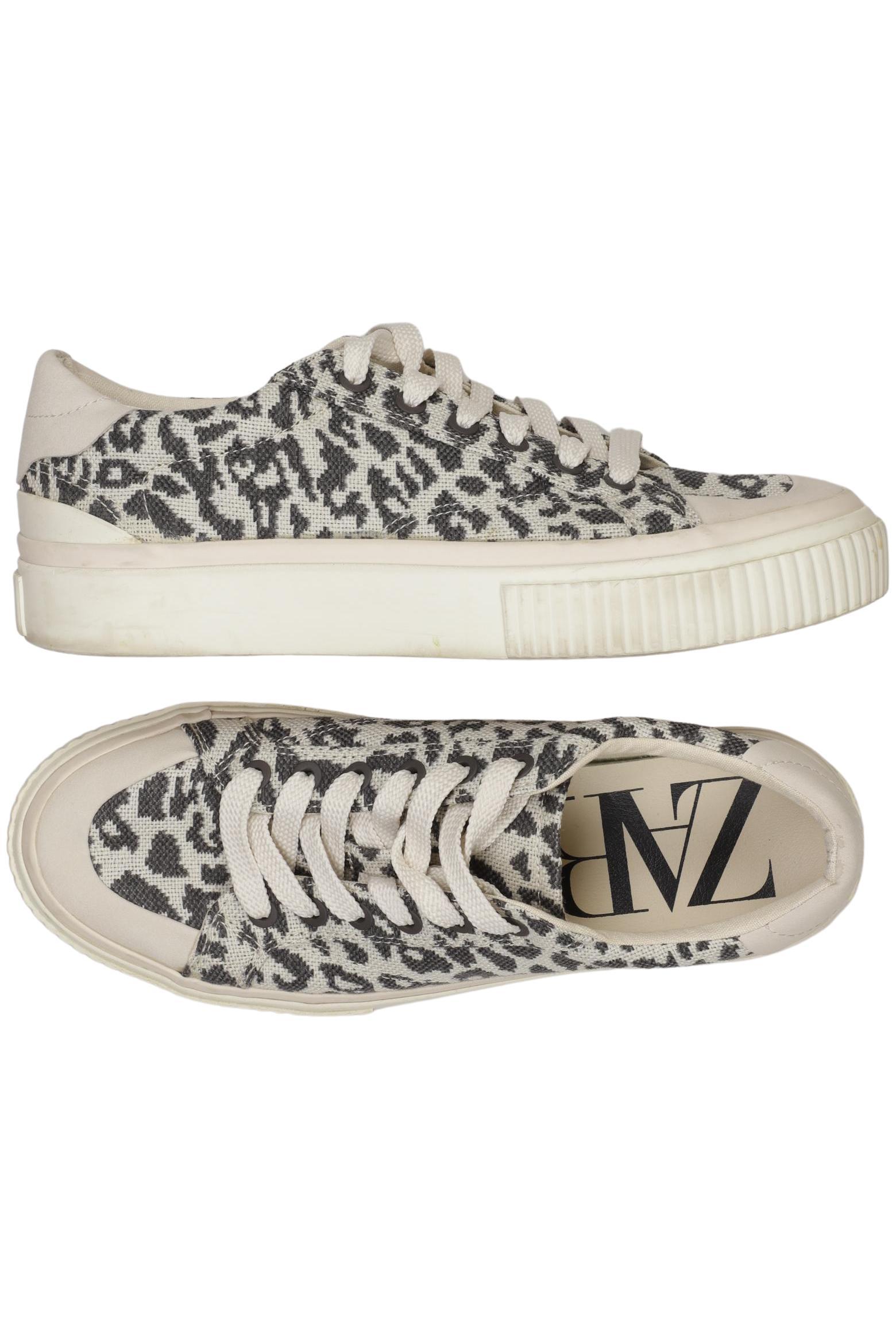 

Zara Damen Sneakers, beige, Gr. 39