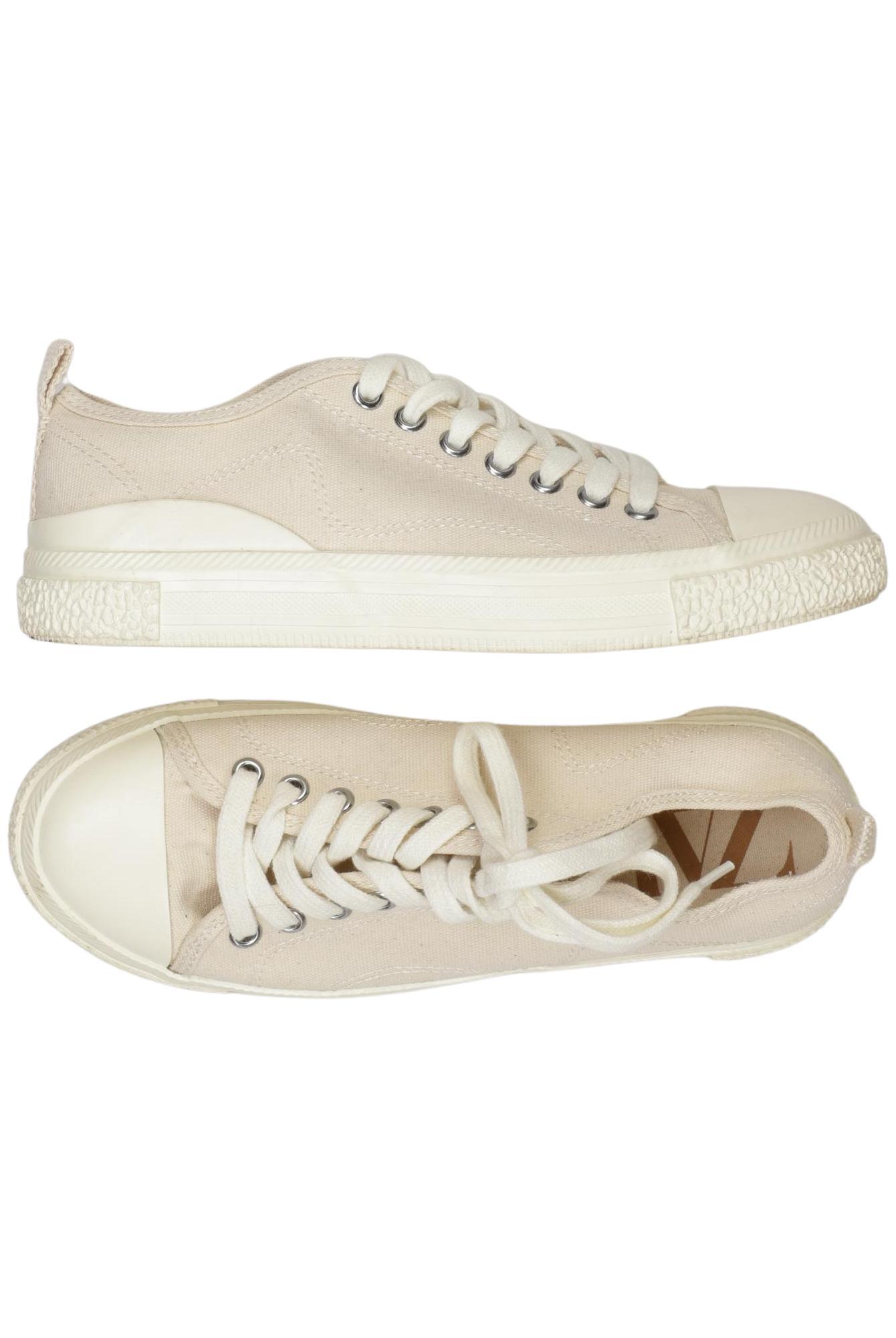 

Zara Damen Sneakers, beige, Gr. 37