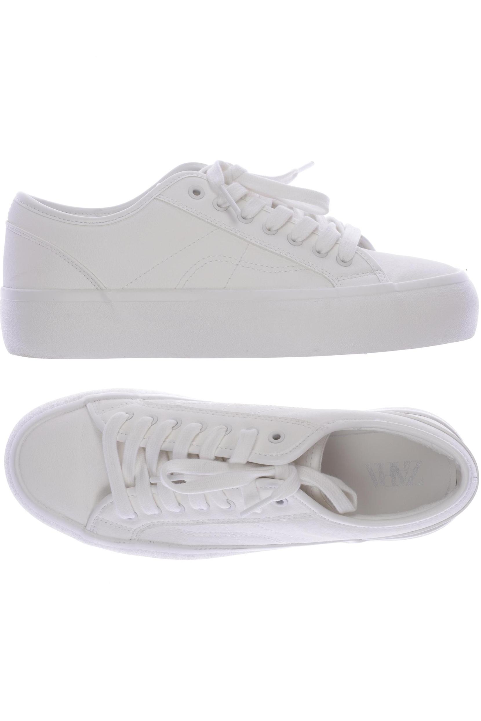 

ZARA Damen Sneakers, weiß
