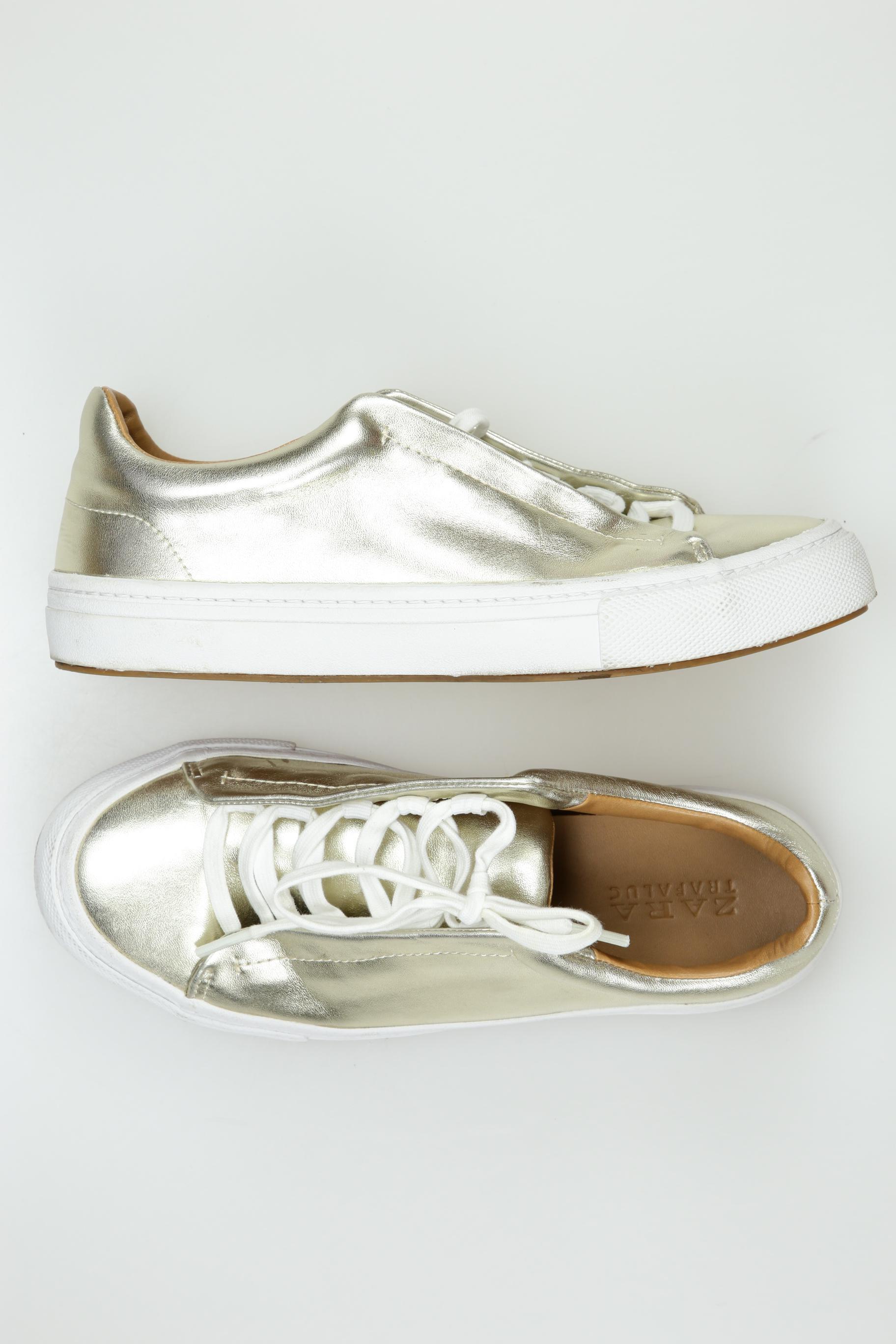 

Zara Damen Sneakers, gold, Gr. 36
