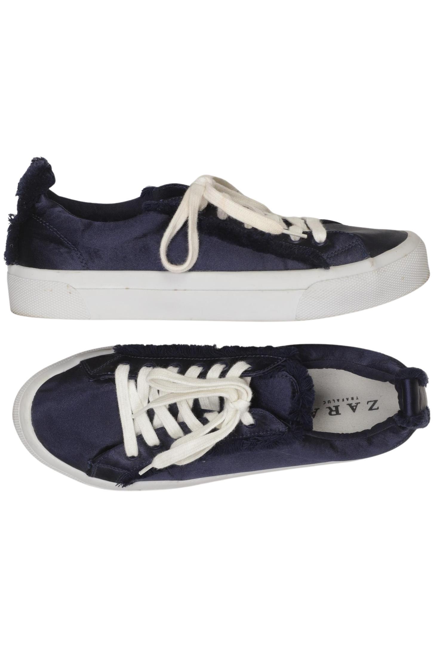 

Zara Damen Sneakers, marineblau, Gr. 38