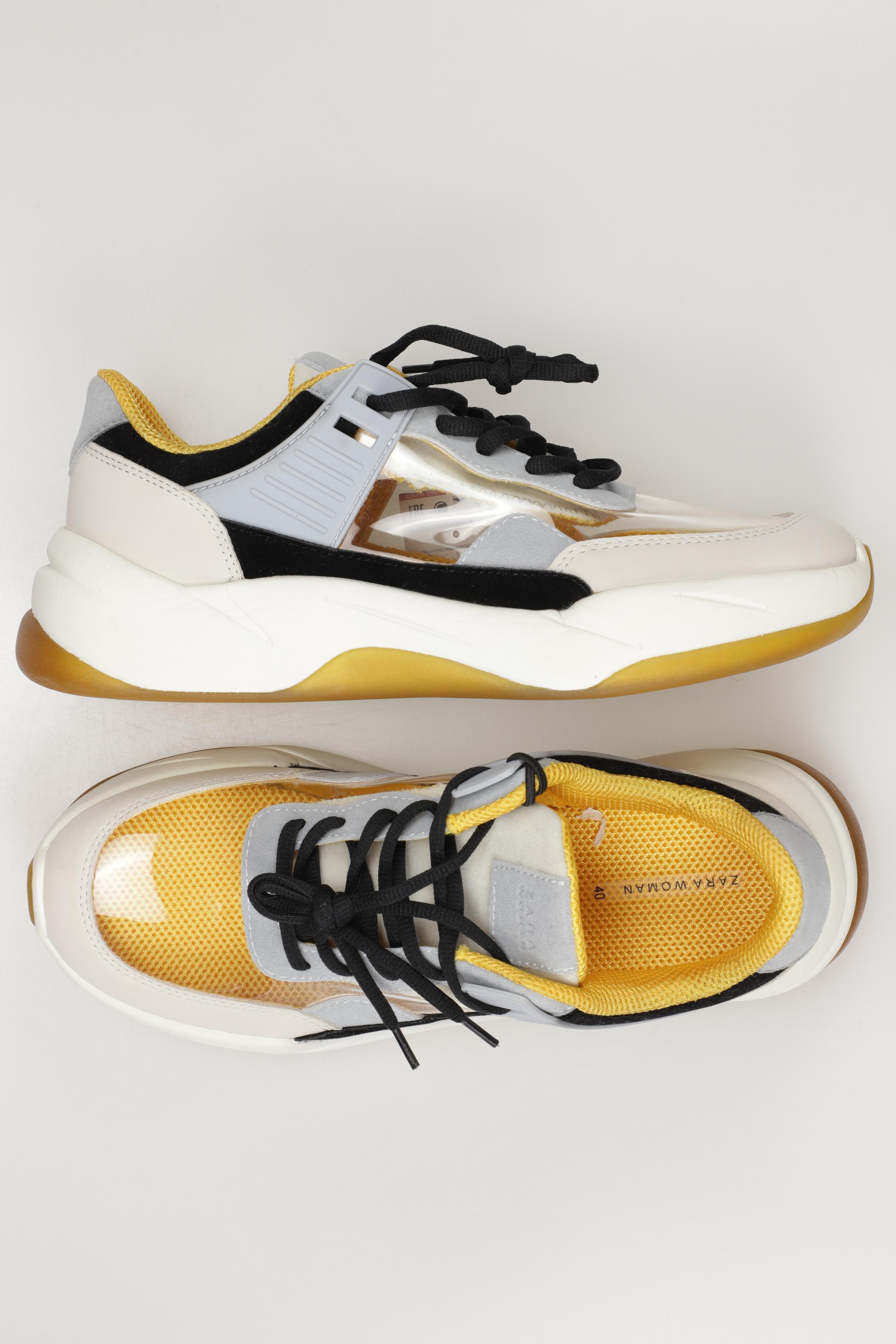 

Zara Damen Sneakers, beige, Gr. 40