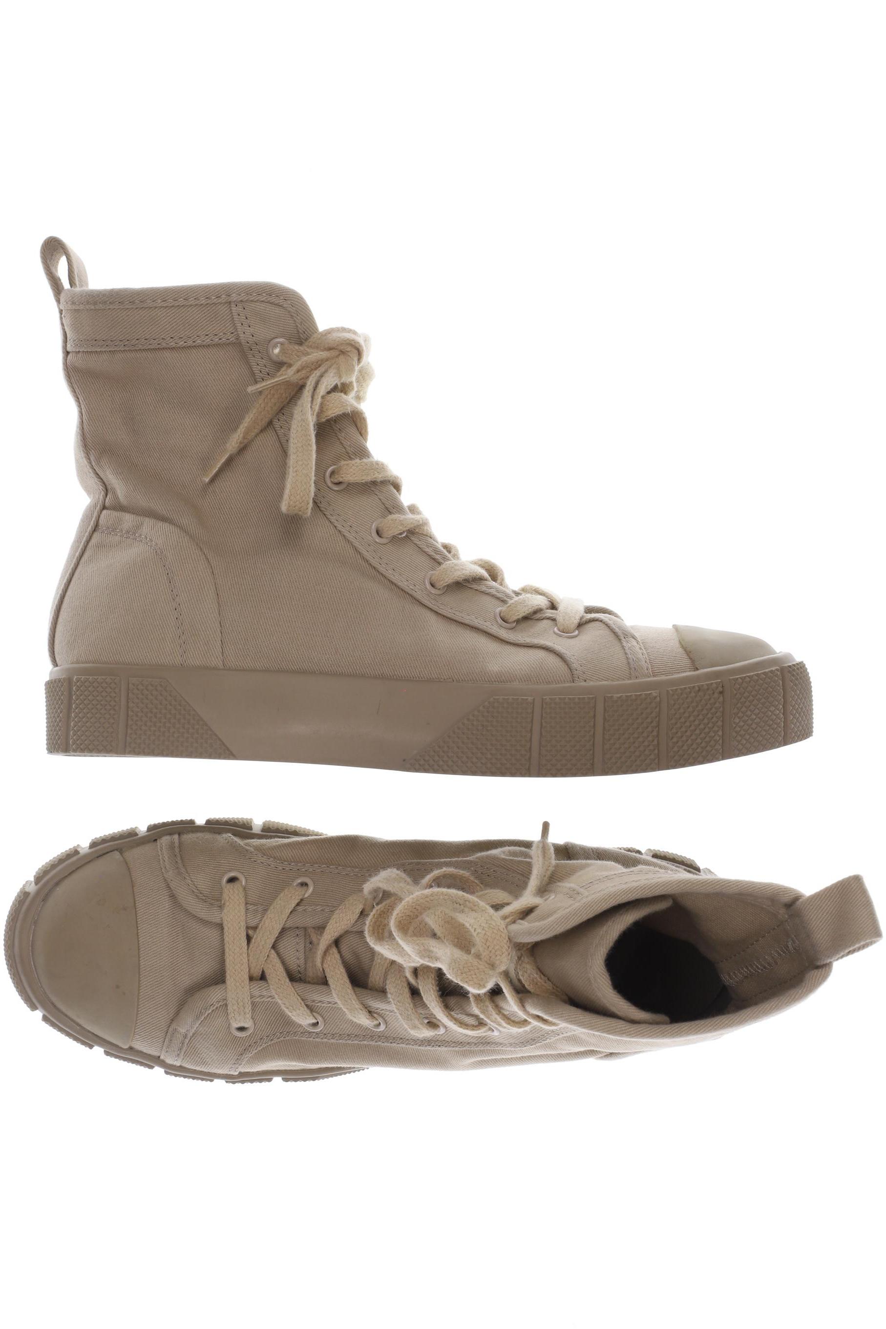 

ZARA Damen Sneakers, beige