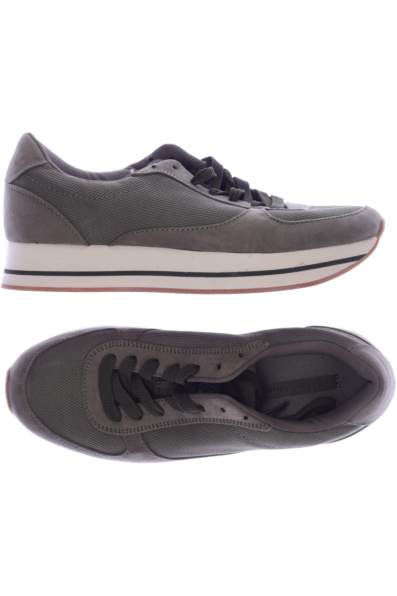 

ZARA Damen Sneakers, grün