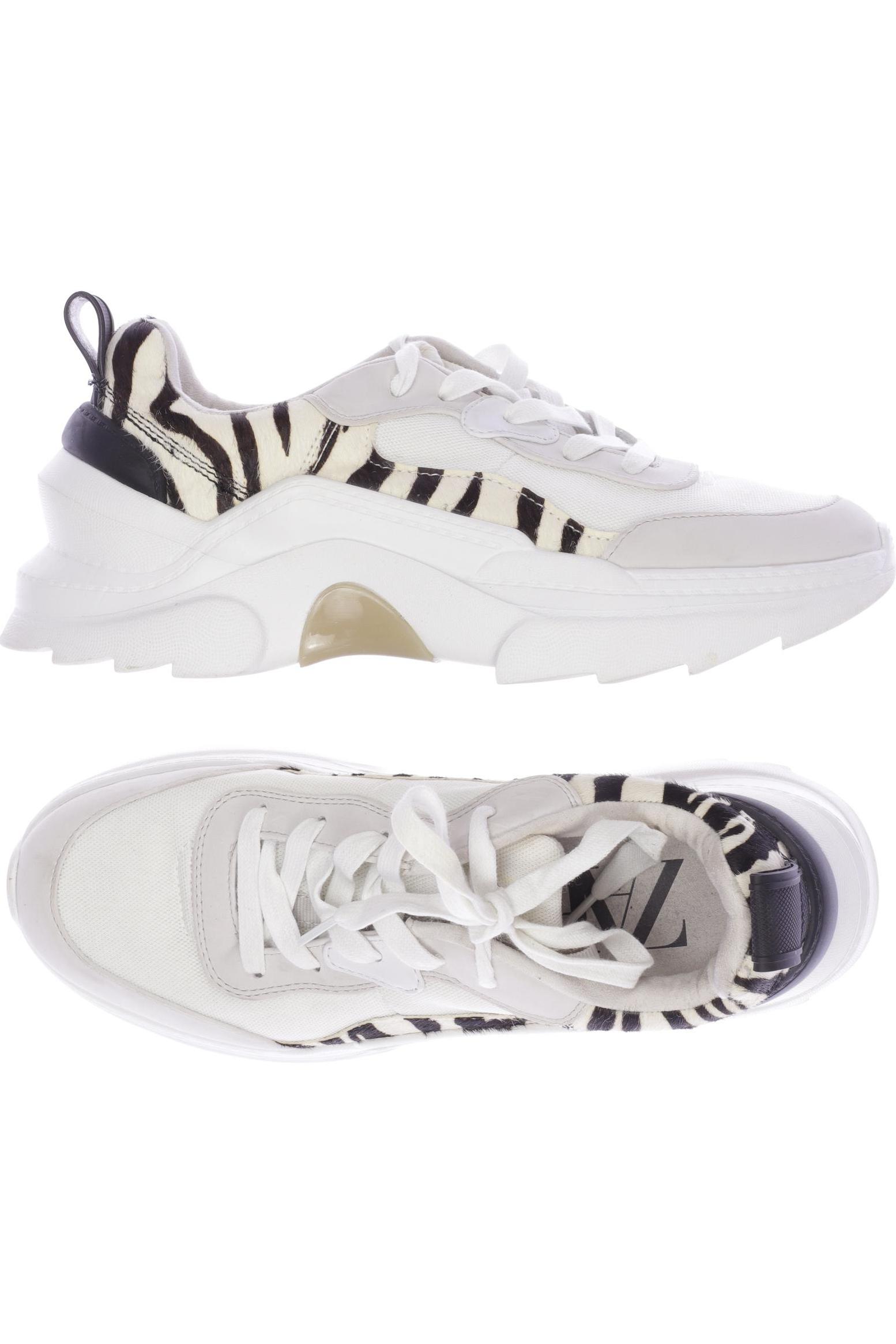 

ZARA Damen Sneakers, weiß