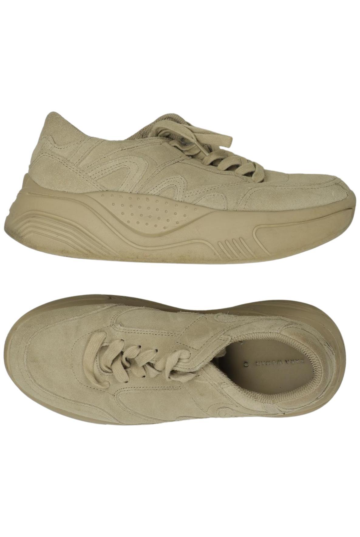

Zara Damen Sneakers, beige, Gr. 40