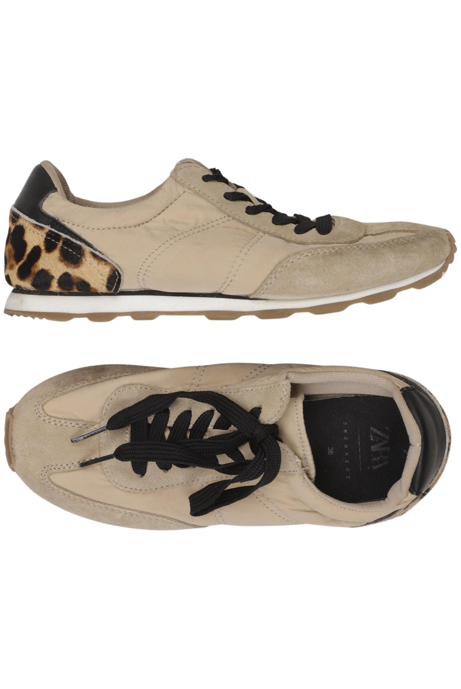 

Zara Damen Sneakers, beige, Gr. 36