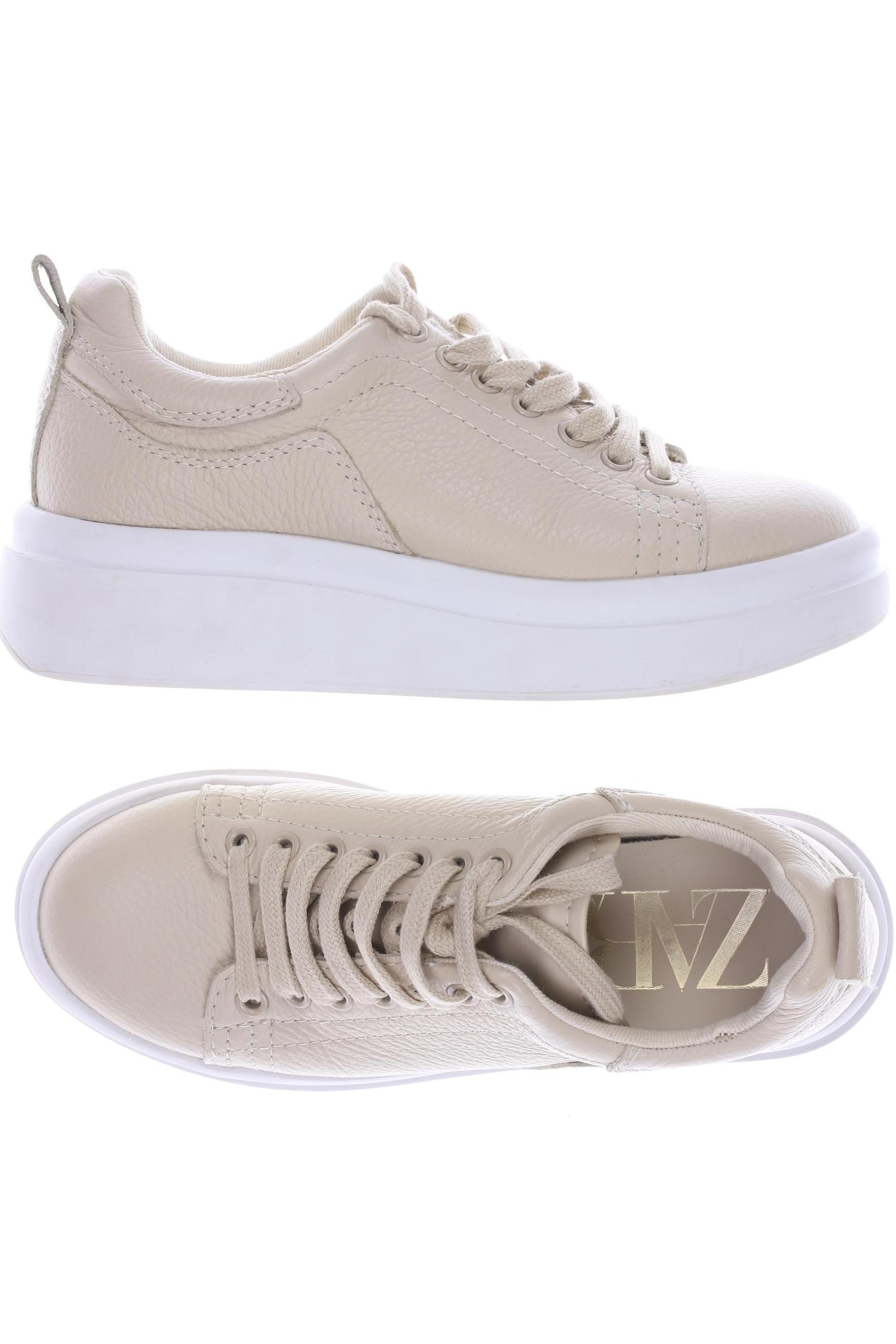 

ZARA Damen Sneakers, beige