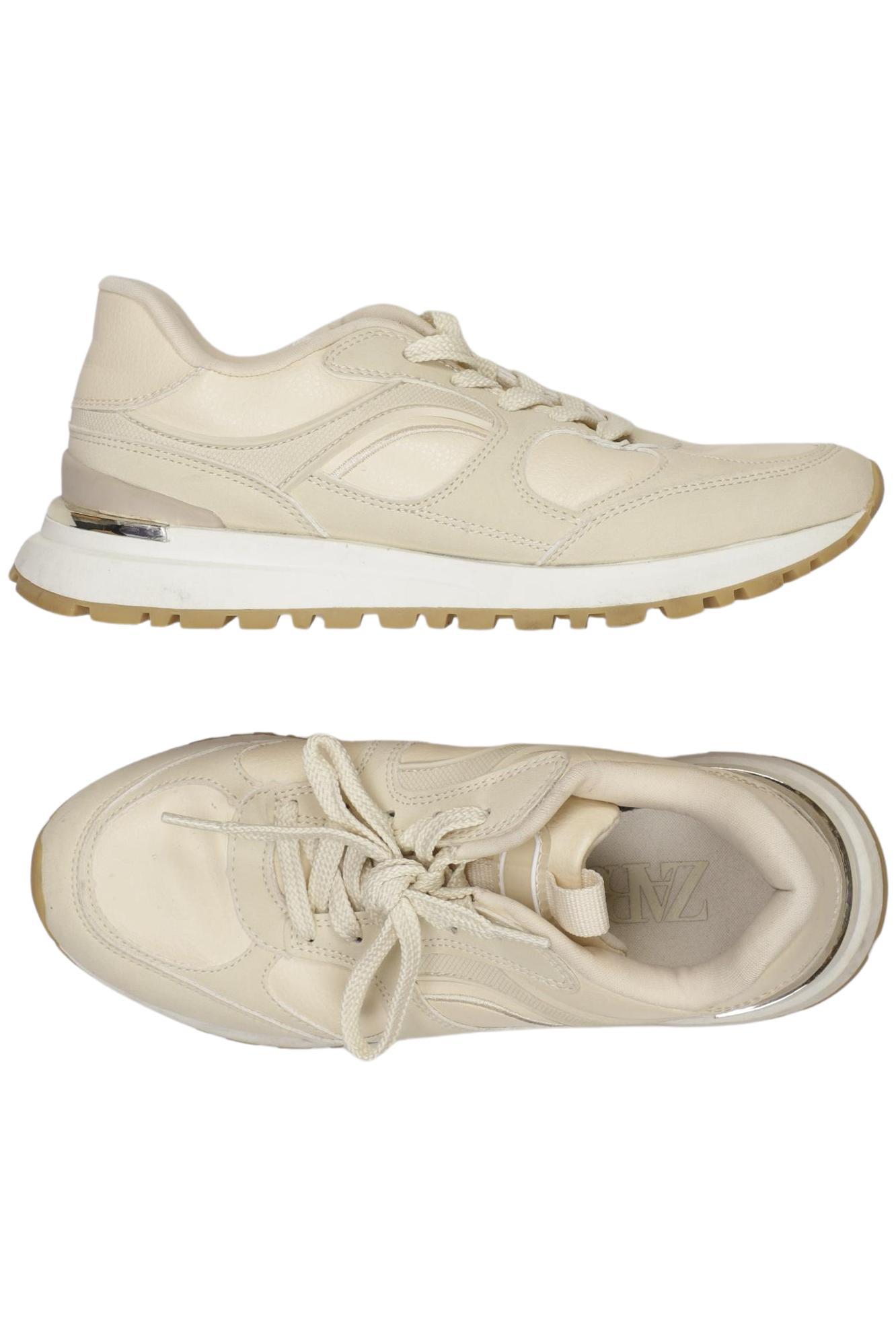 

Zara Damen Sneakers, beige, Gr. 36