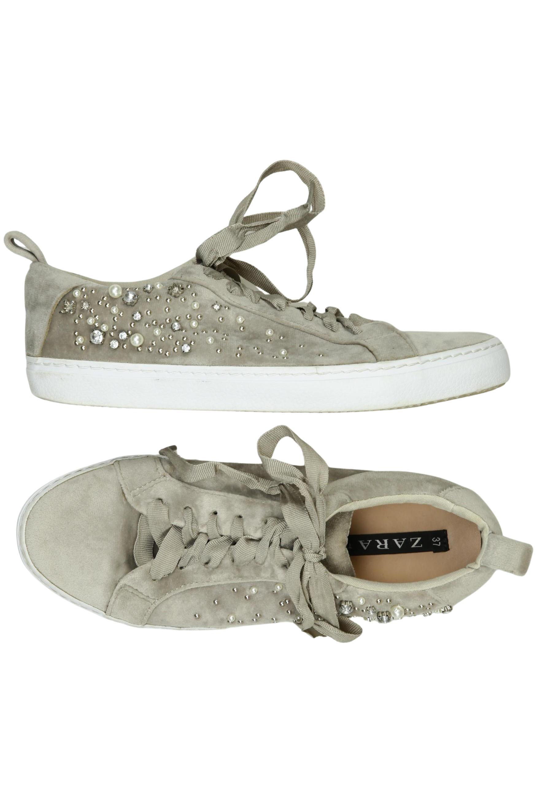 

Zara Damen Sneakers, beige, Gr. 37